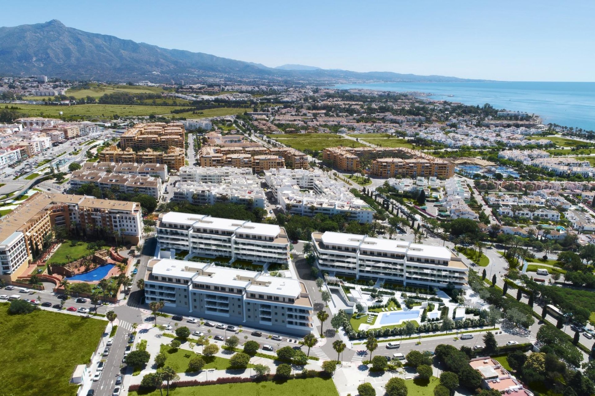 Obra nueva - Apartamento -
Marbella - San Pedro