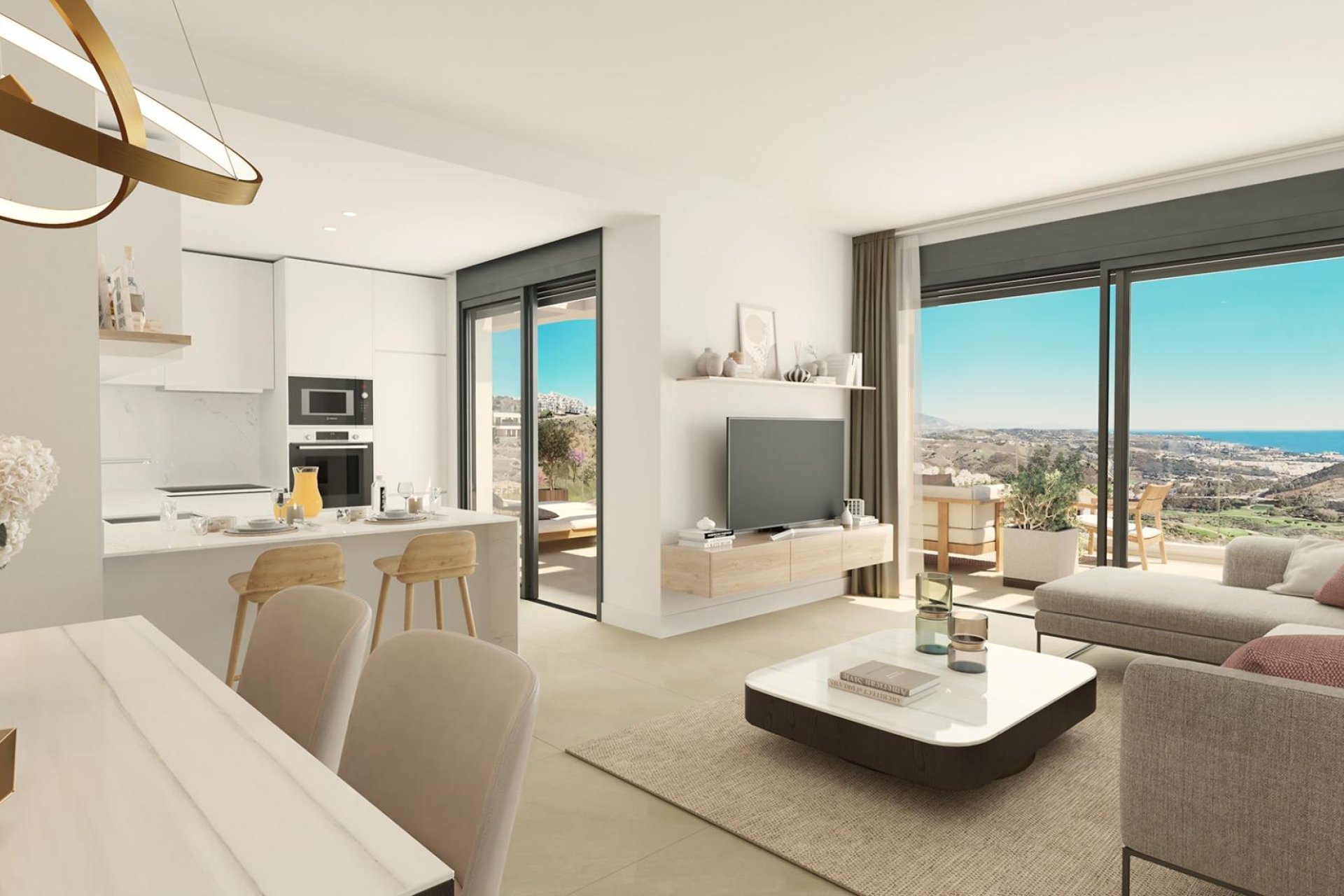 Obra nueva - Apartamento -
Mijas - Calanova