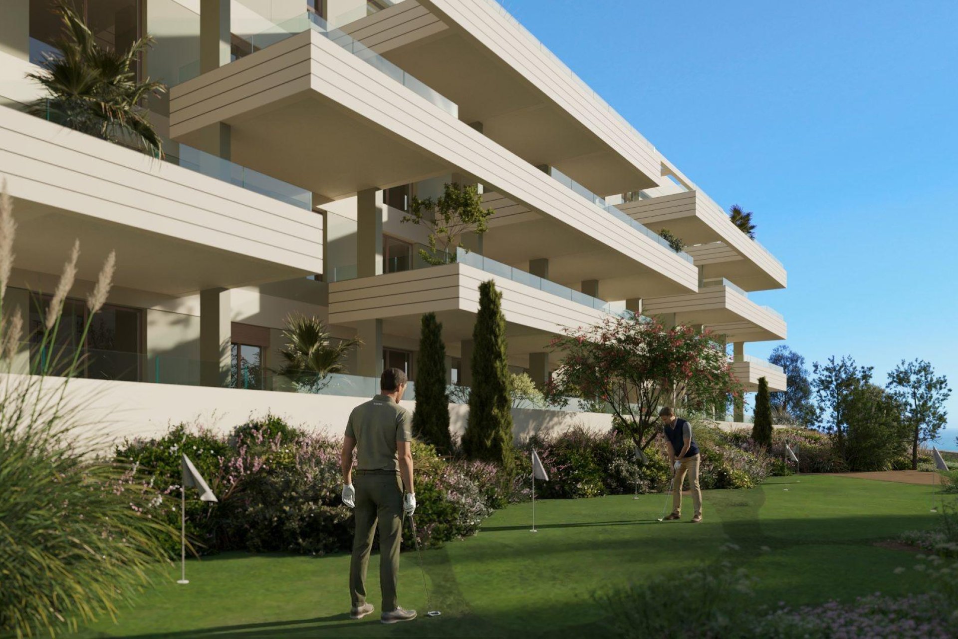 Obra nueva - Apartamento -
Mijas - Hipódromo Costa del Sol