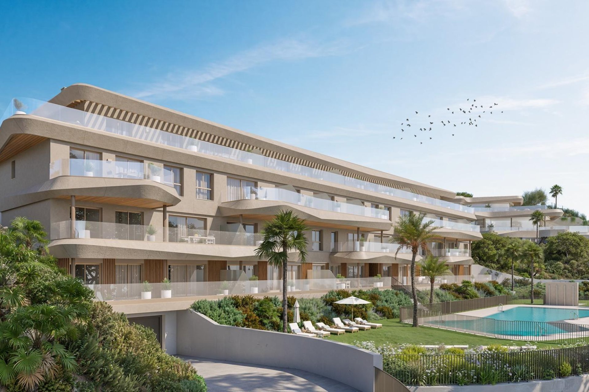 Obra nueva - Apartamento -
Mijas - La Cala