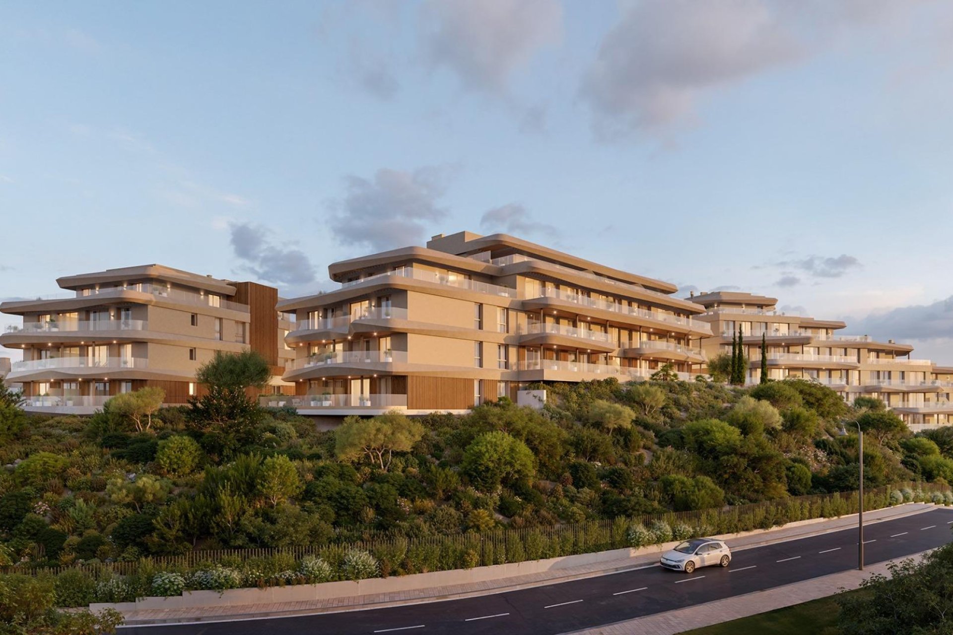Obra nueva - Apartamento -
Mijas - La Cala