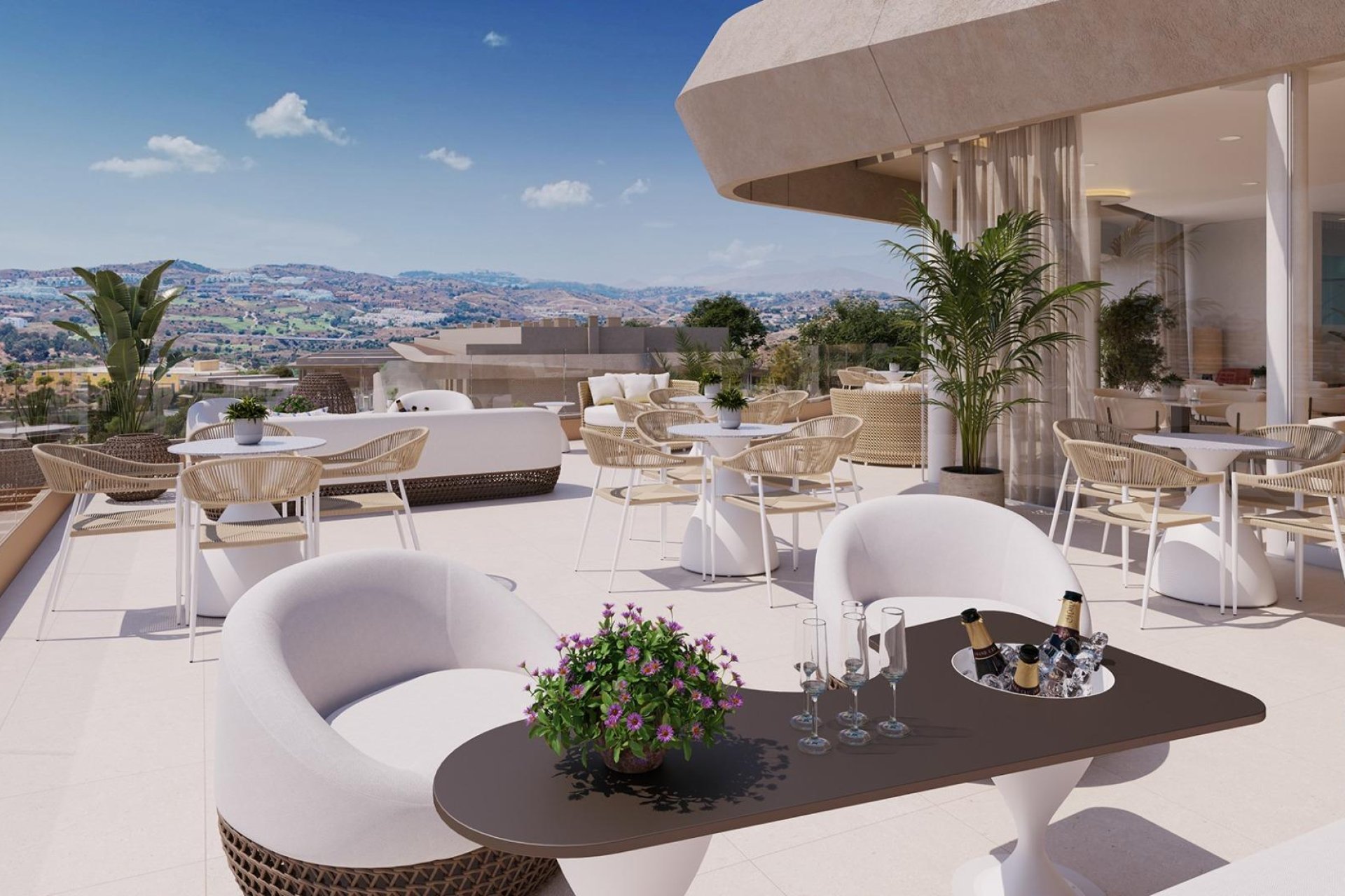 Obra nueva - Apartamento -
Mijas - La Cala