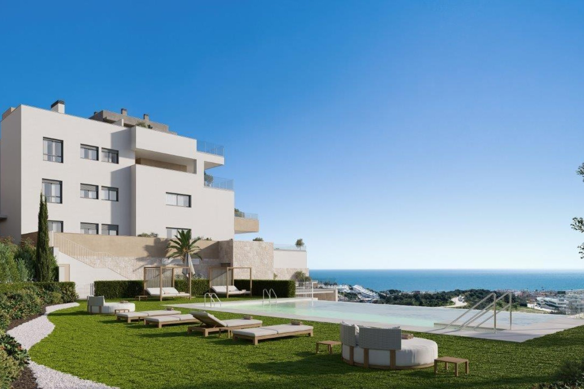 Obra nueva - Apartamento -
Mijas - La Cala