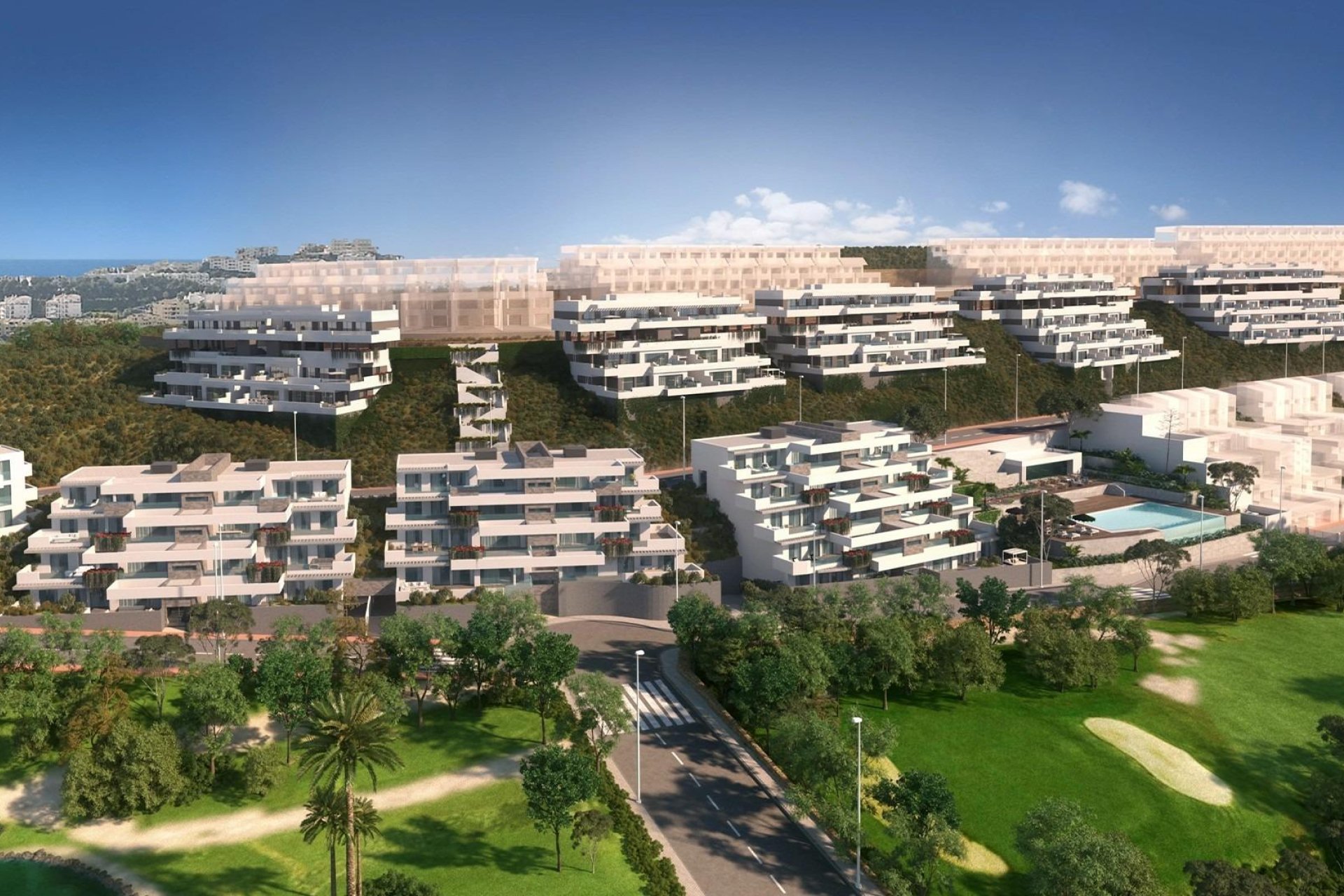 Obra nueva - Apartamento -
Mijas - La Noria Golf