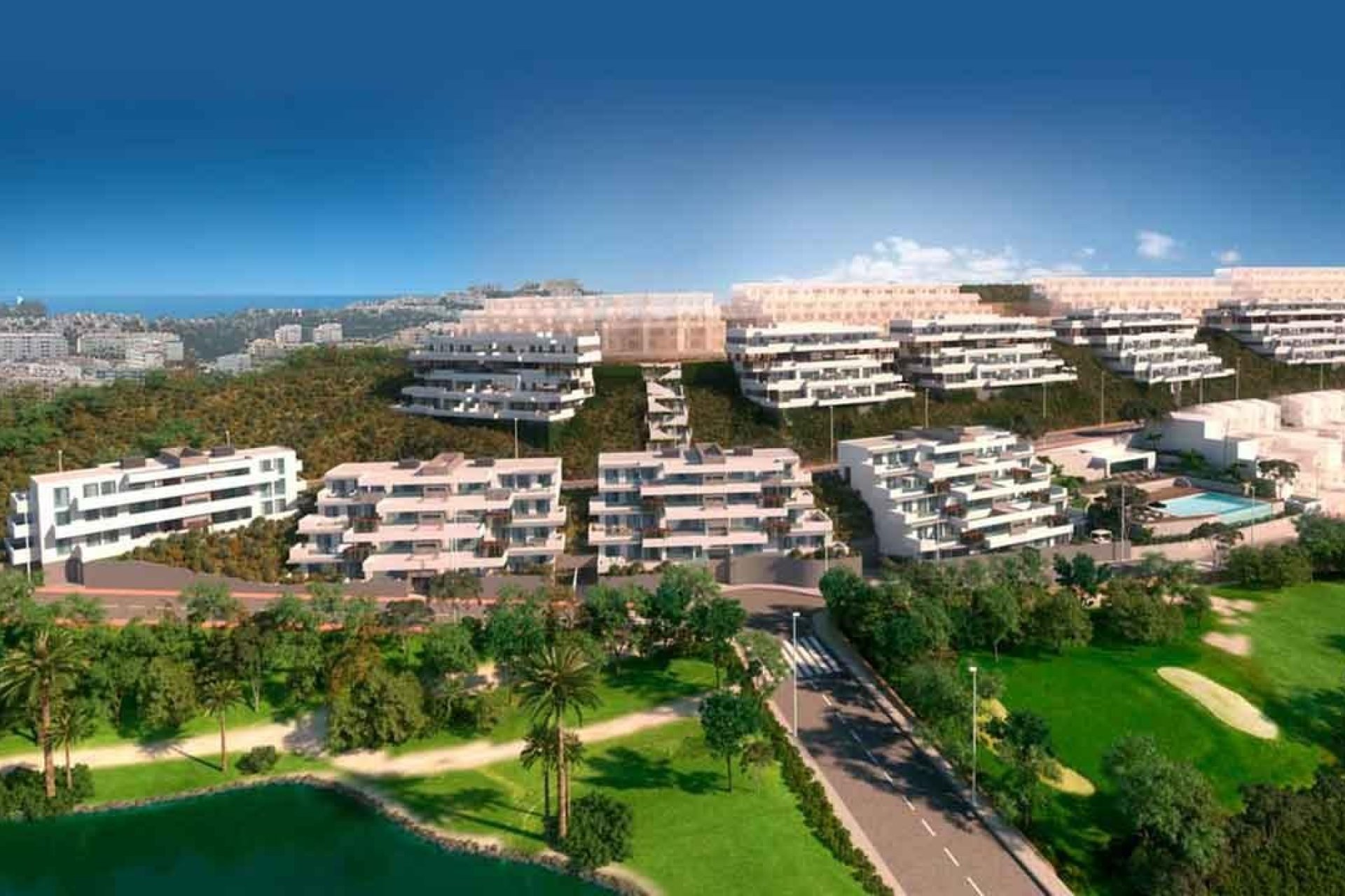 Obra nueva - Apartamento -
Mijas - La Noria Golf