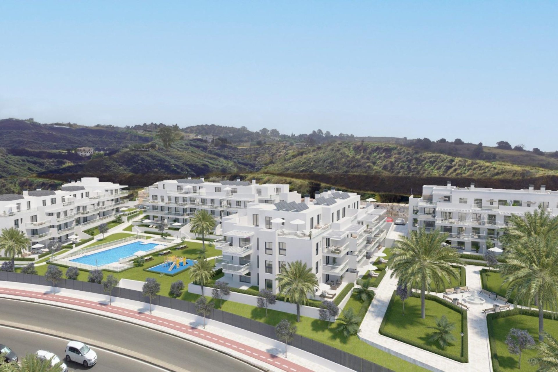 Obra nueva - Apartamento -
Mijas - Lagar Martell