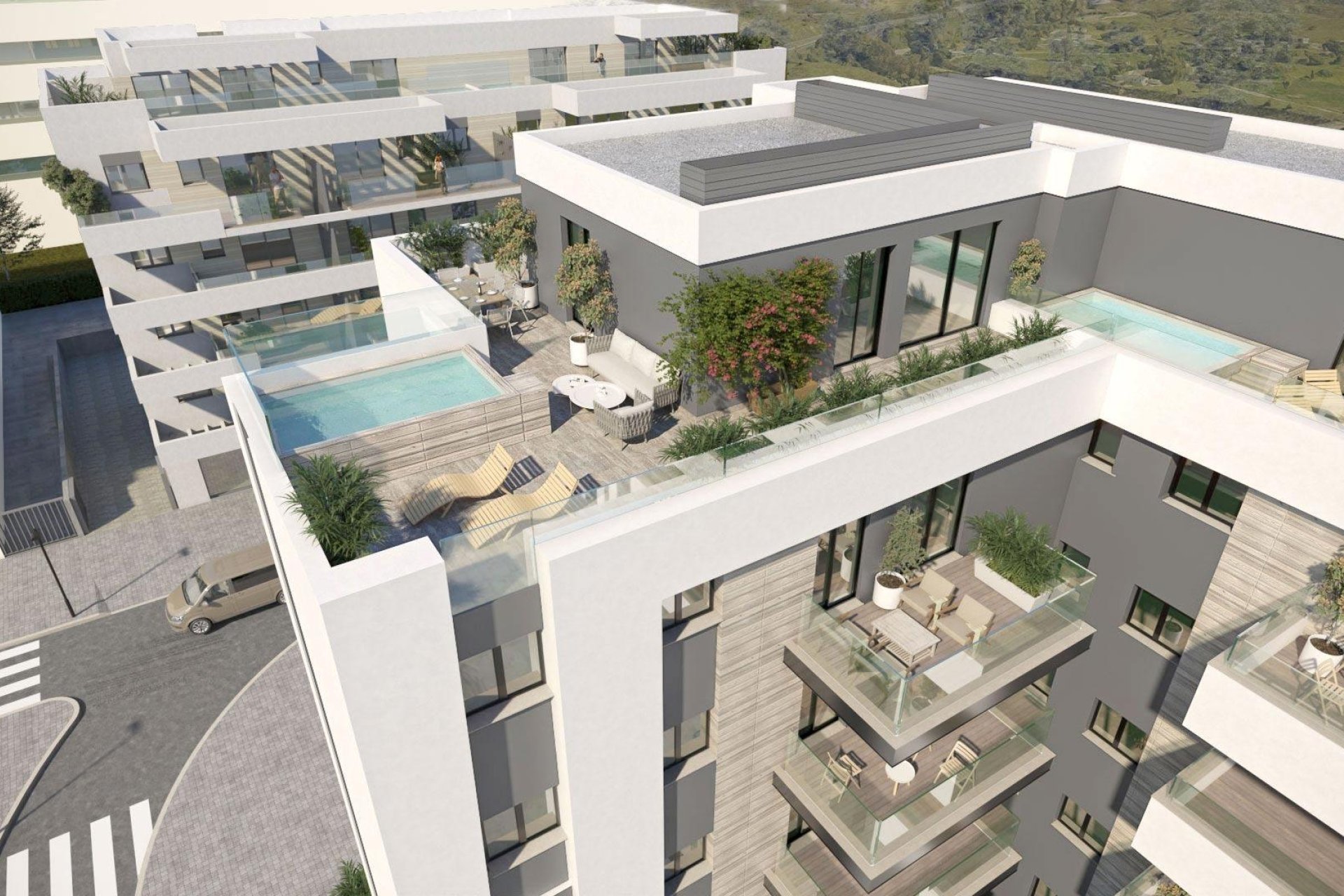 Obra nueva - Apartamento -
Mijas - Las Lagunas de Mijas