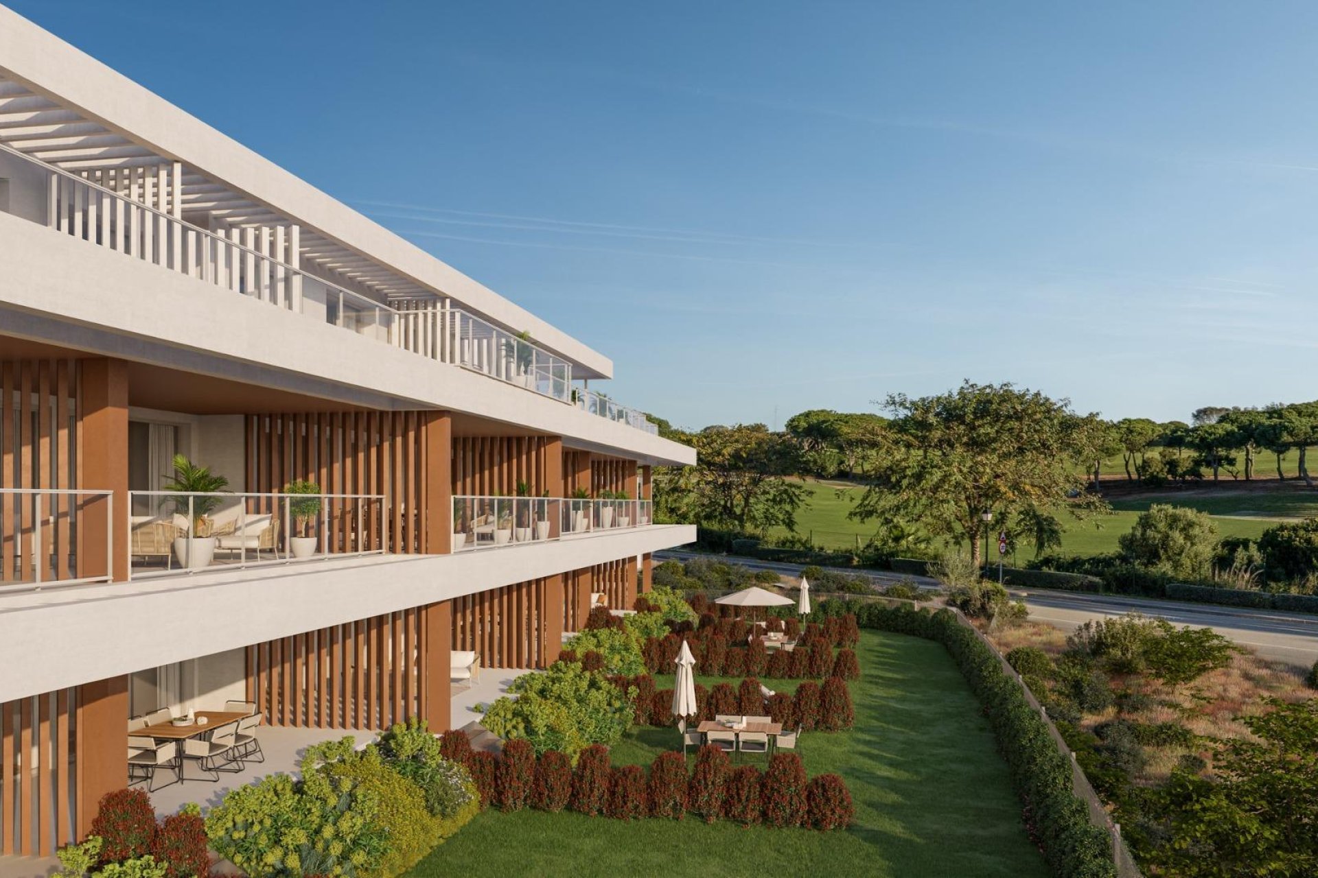 Obra nueva - Apartamento -
San Roque - La Hacienda Golf