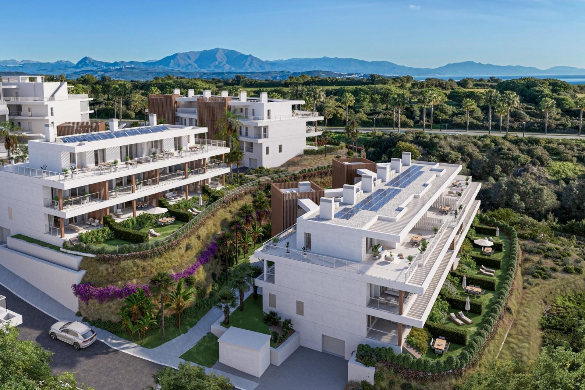 Obra nueva - Apartamento -
San Roque - La Hacienda Golf