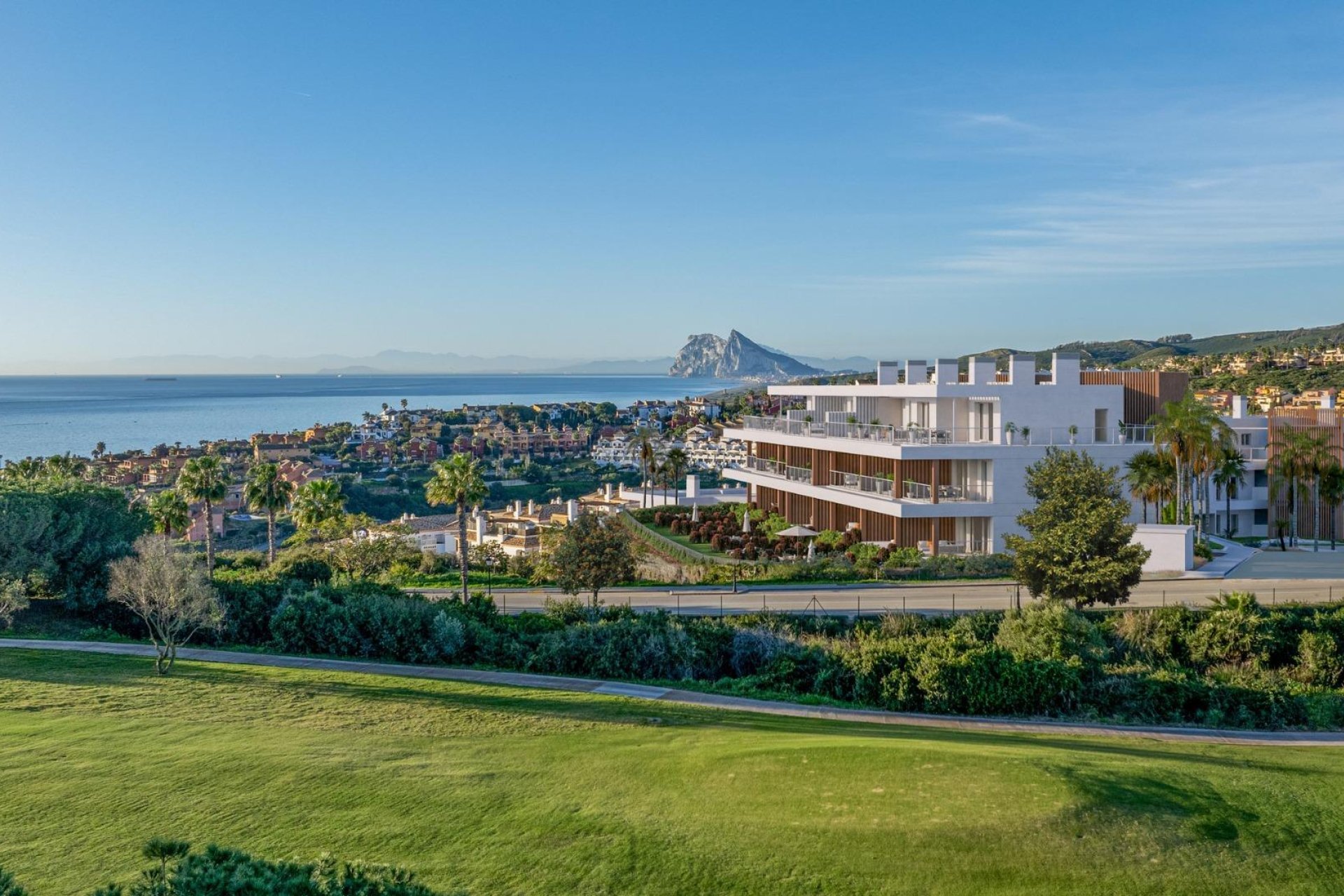 Obra nueva - Apartamento -
San Roque - La Hacienda Golf