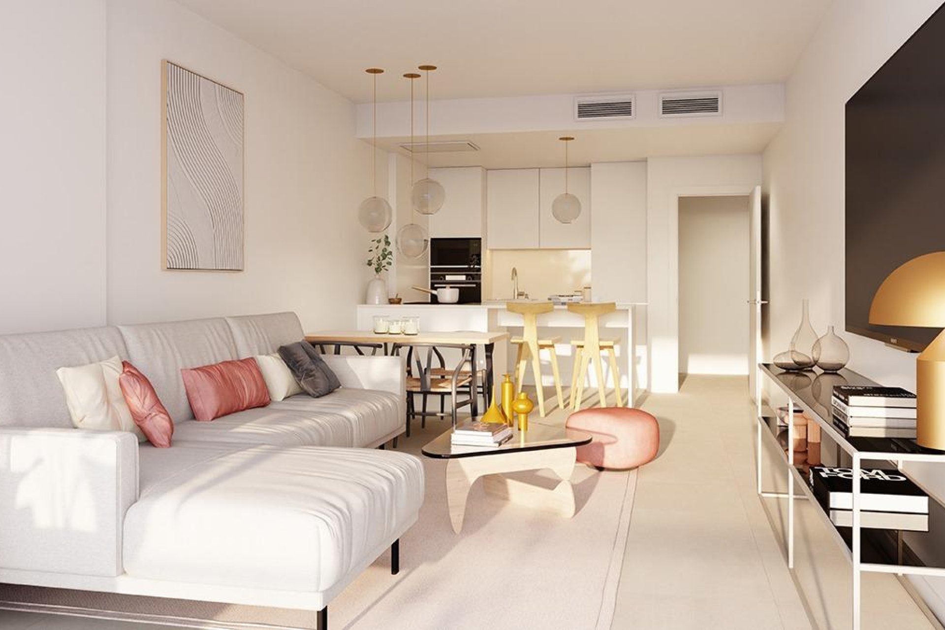 Obra nueva - Apartamento -
San Roque - La Hacienda Golf