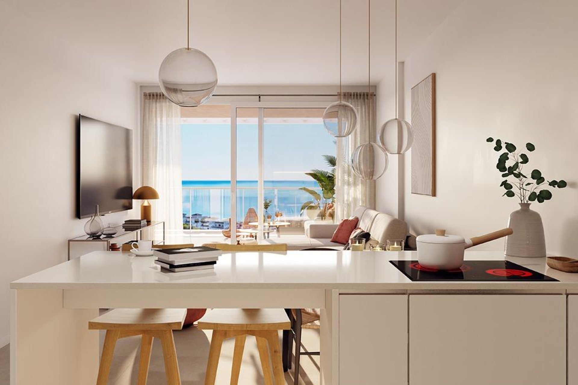 Obra nueva - Apartamento -
San Roque - La Hacienda Golf