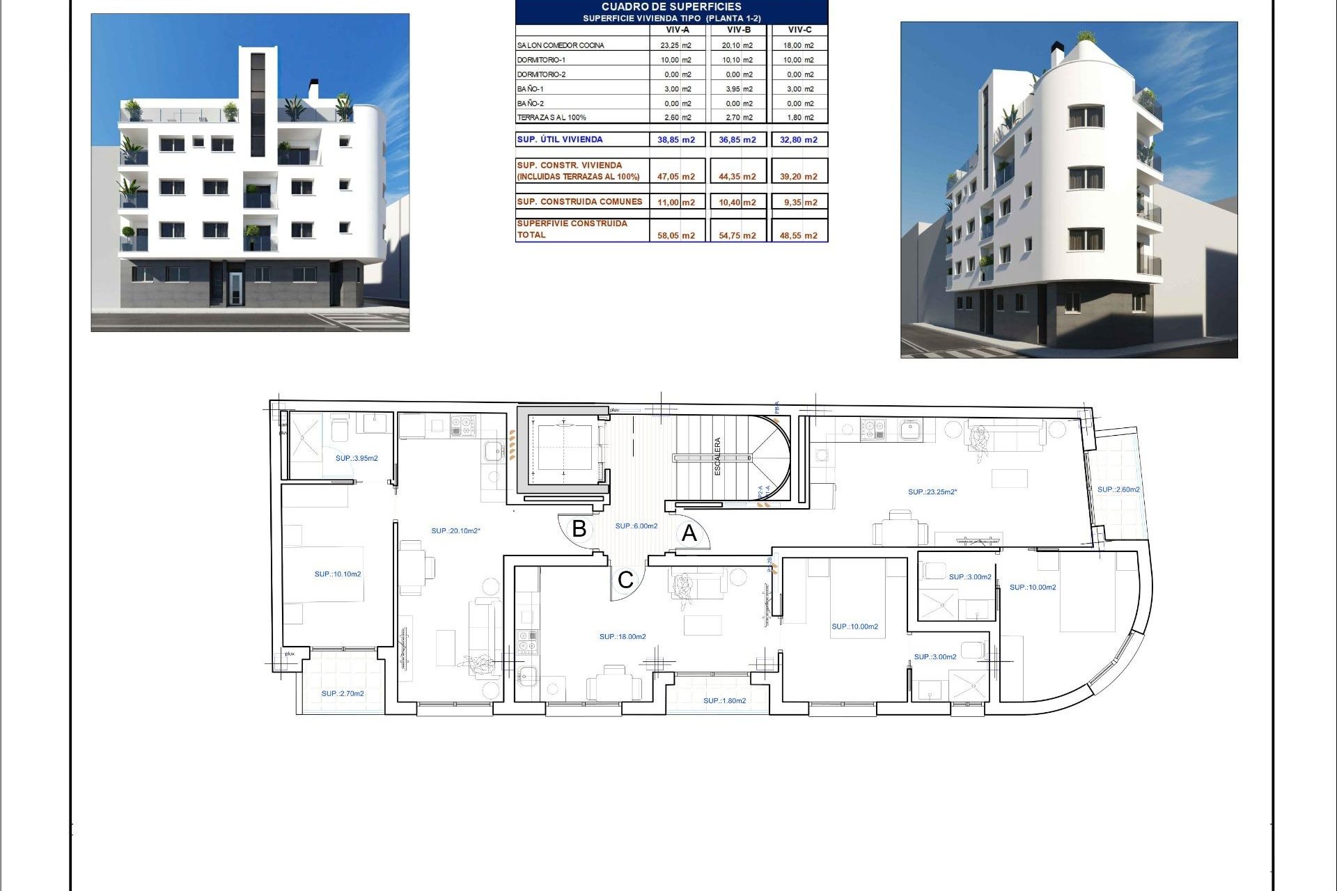 Obra nueva - Apartamento -
Torrevieja - Centro