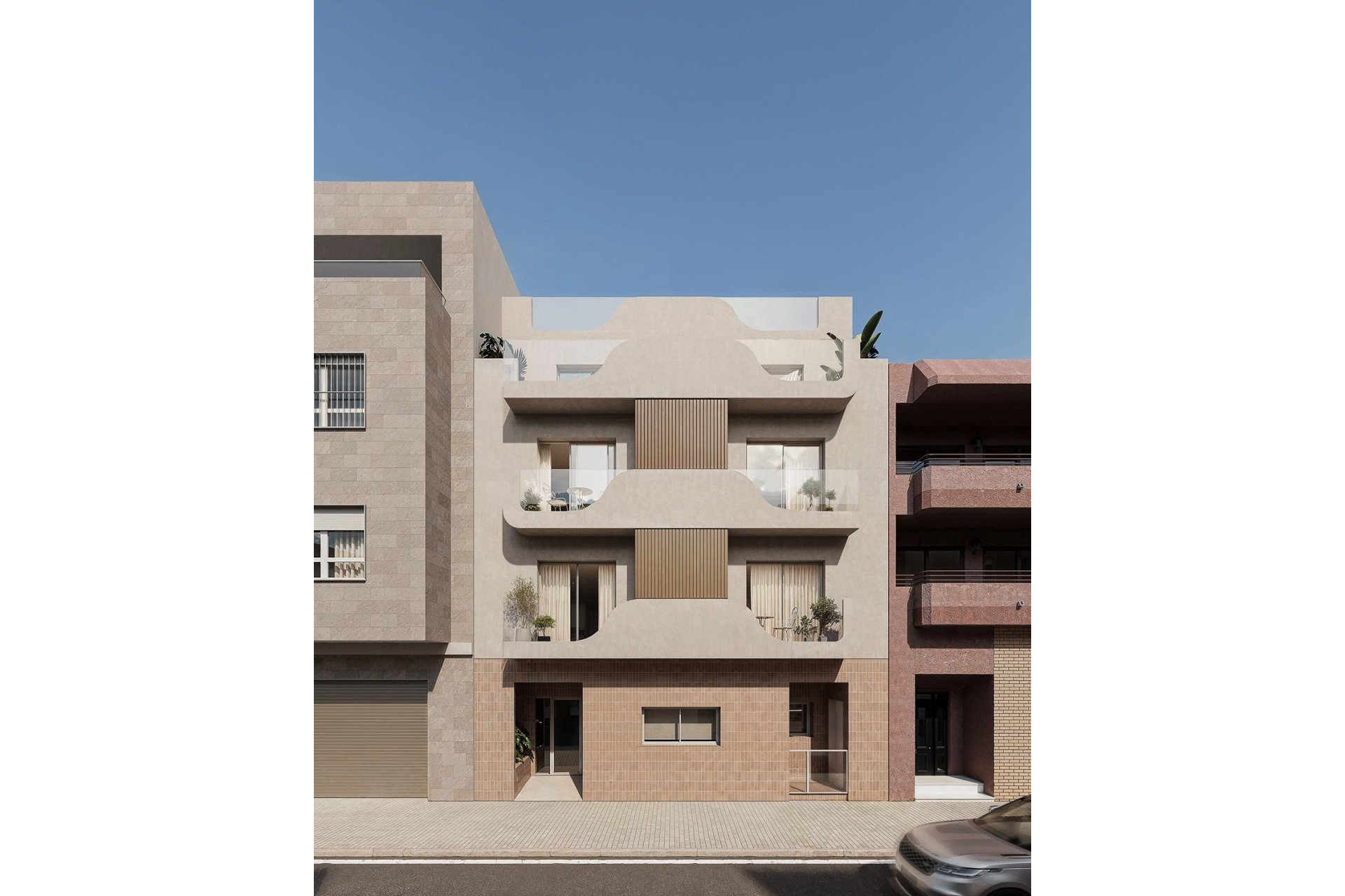 Obra nueva - Apartamento -
Torrevieja - Centro