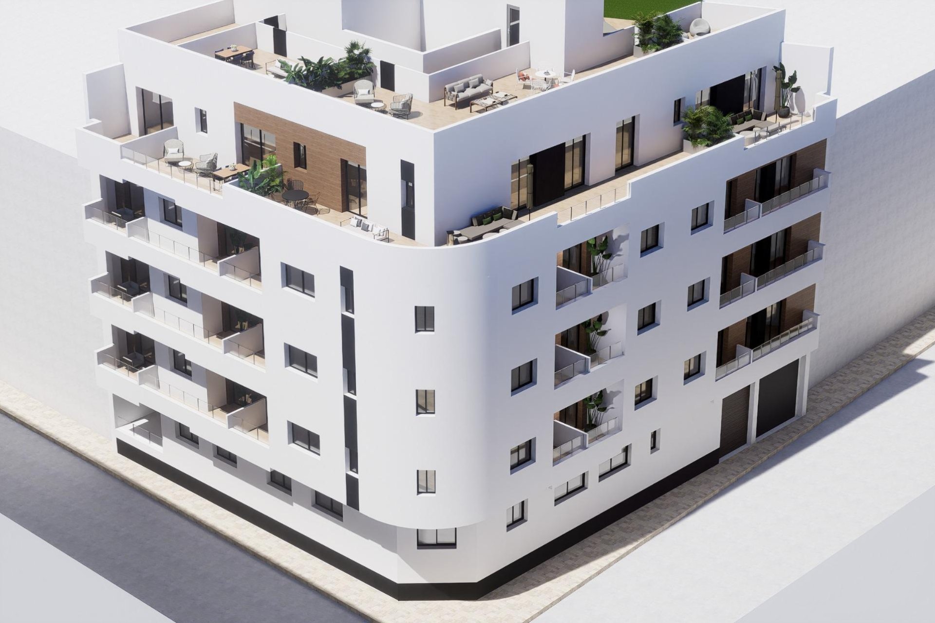 Obra nueva - Apartamento -
Torrevieja - pueblo