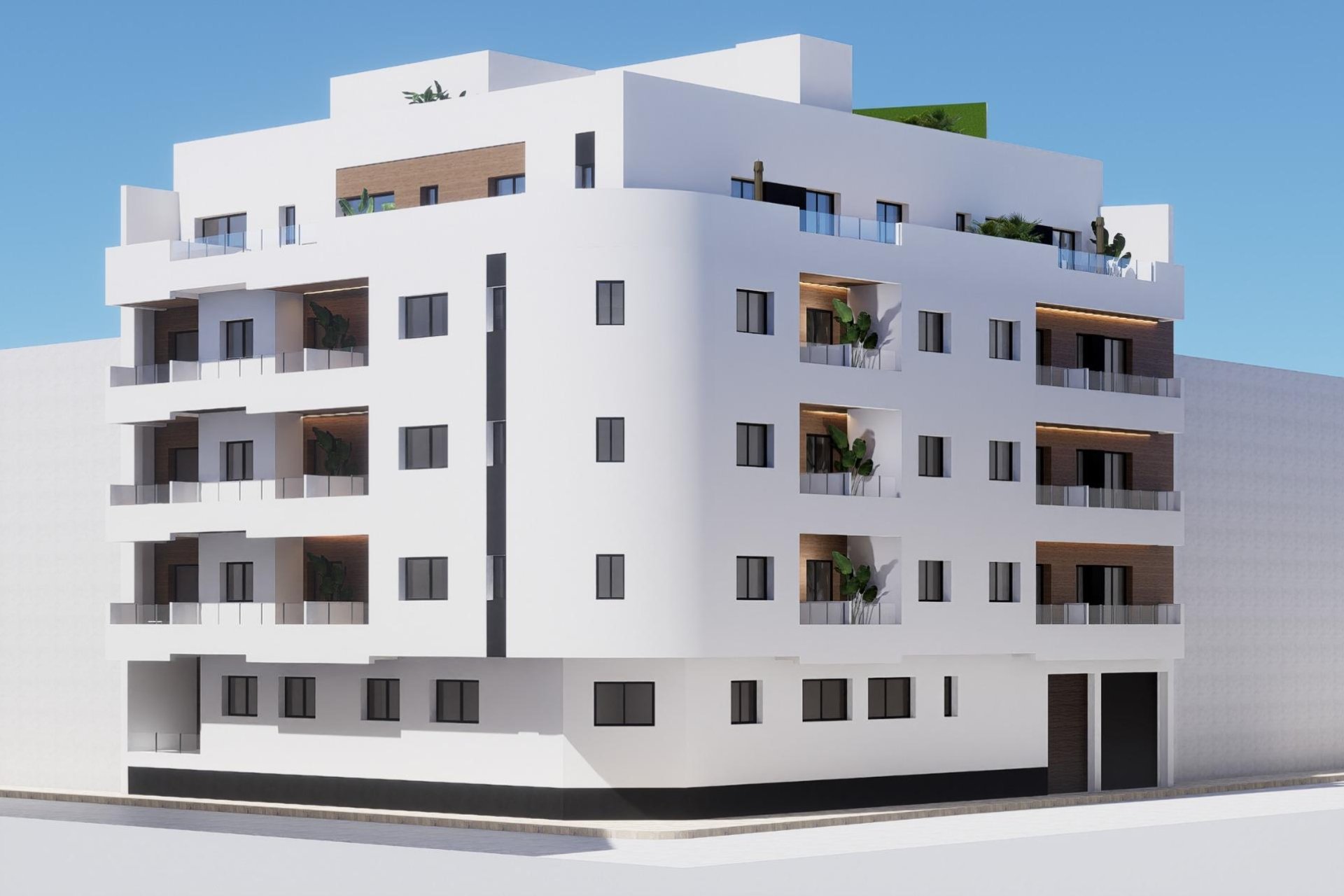 Obra nueva - Apartamento -
Torrevieja - pueblo