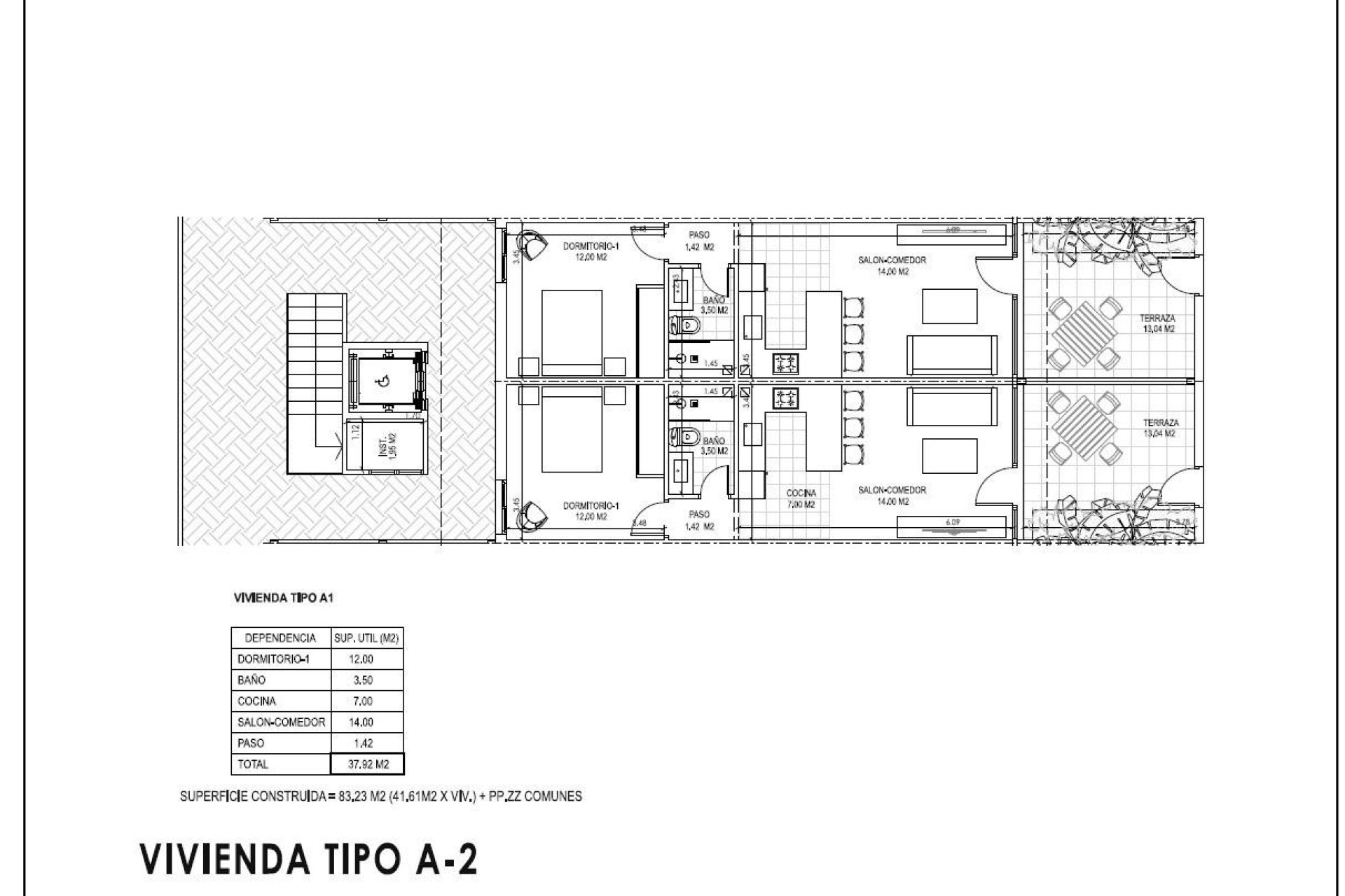 Obra nueva - Apartamento -
Vera - Vera Playa