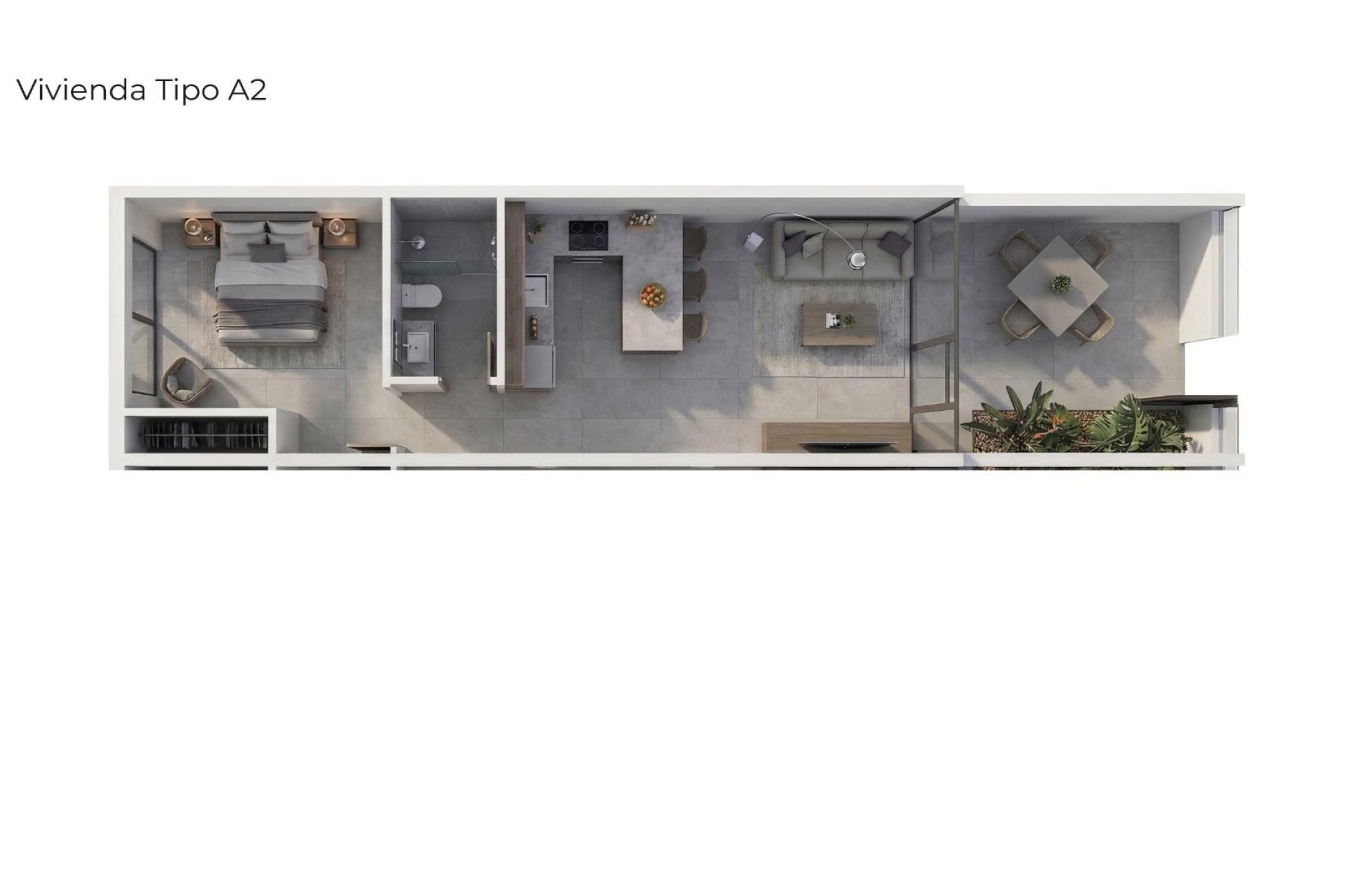 Obra nueva - Apartamento -
Vera - Vera Playa