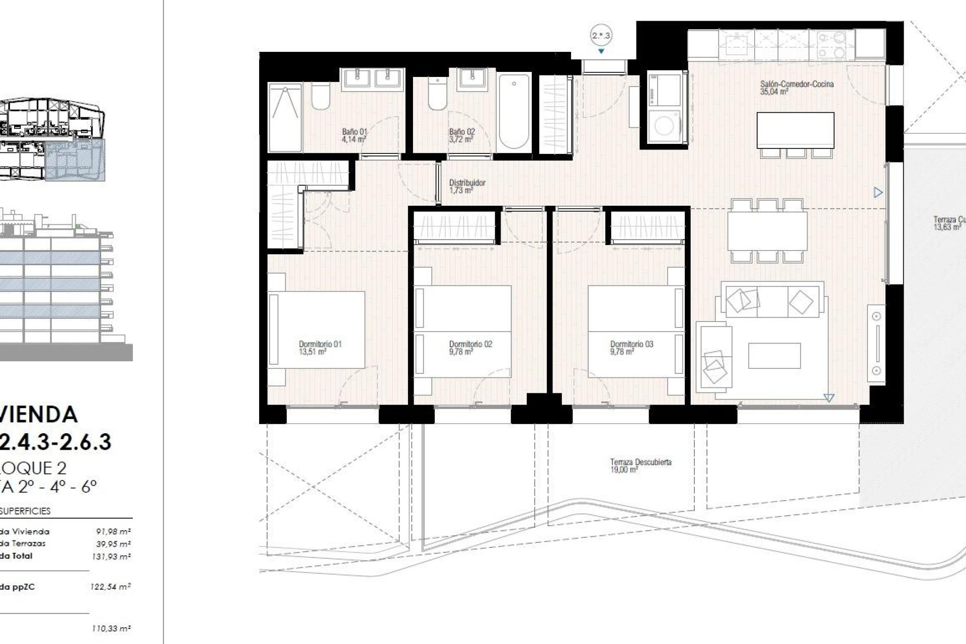 Obra nueva - Apartamento -
Villajoyosa - Playa del Torres