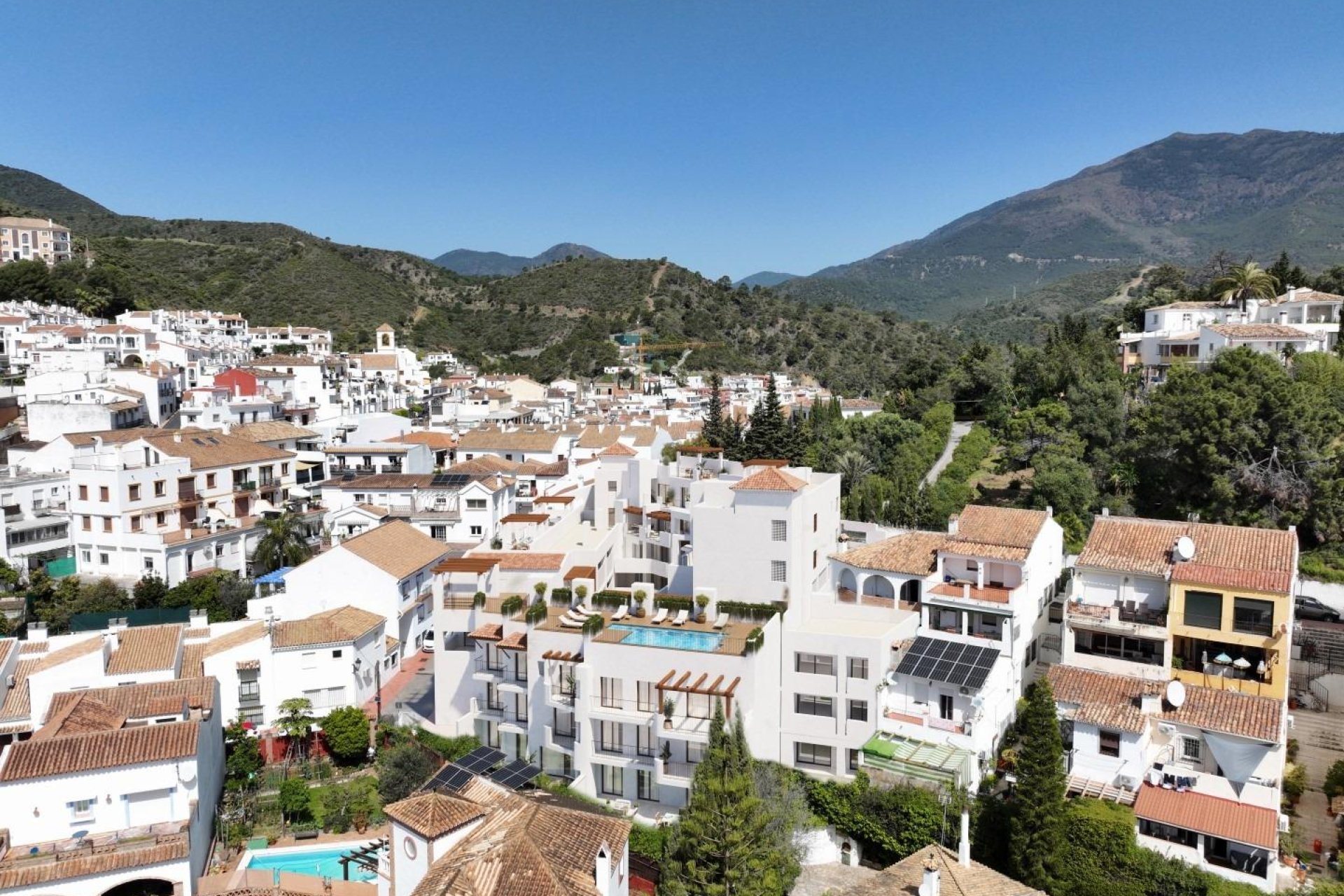 Obra nueva - Ático -
Benahavís - pueblo