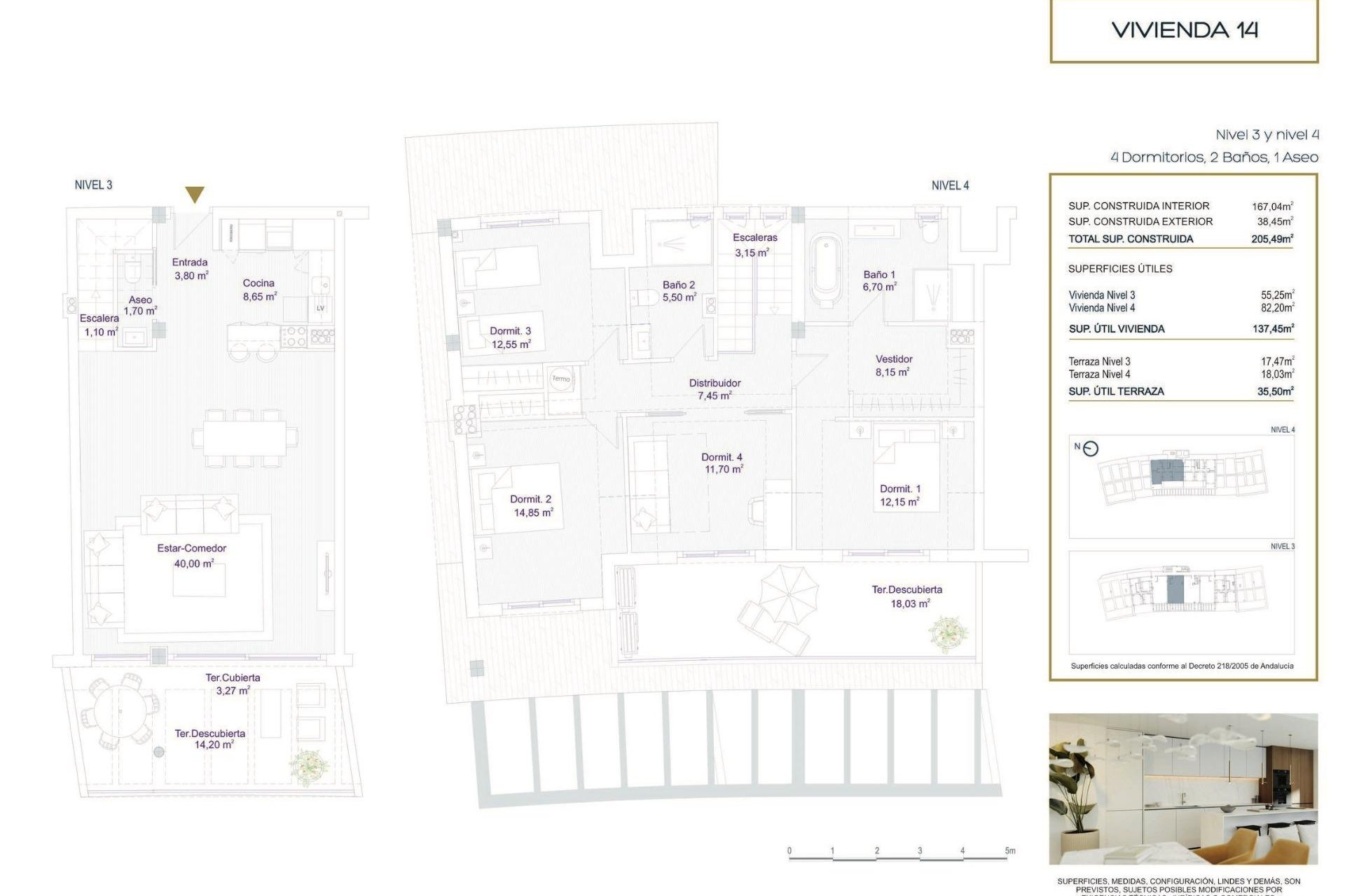 Obra nueva - Ático -
Benalmádena - Torrequebrada