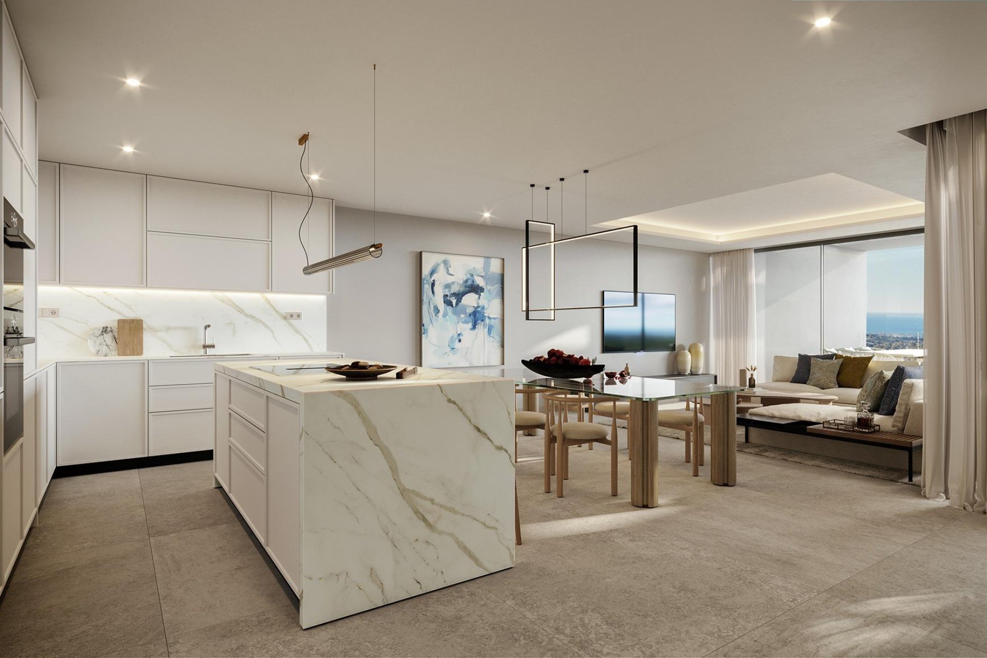 Obra nueva - Ático -
Casares - Alcazaba Lagoon