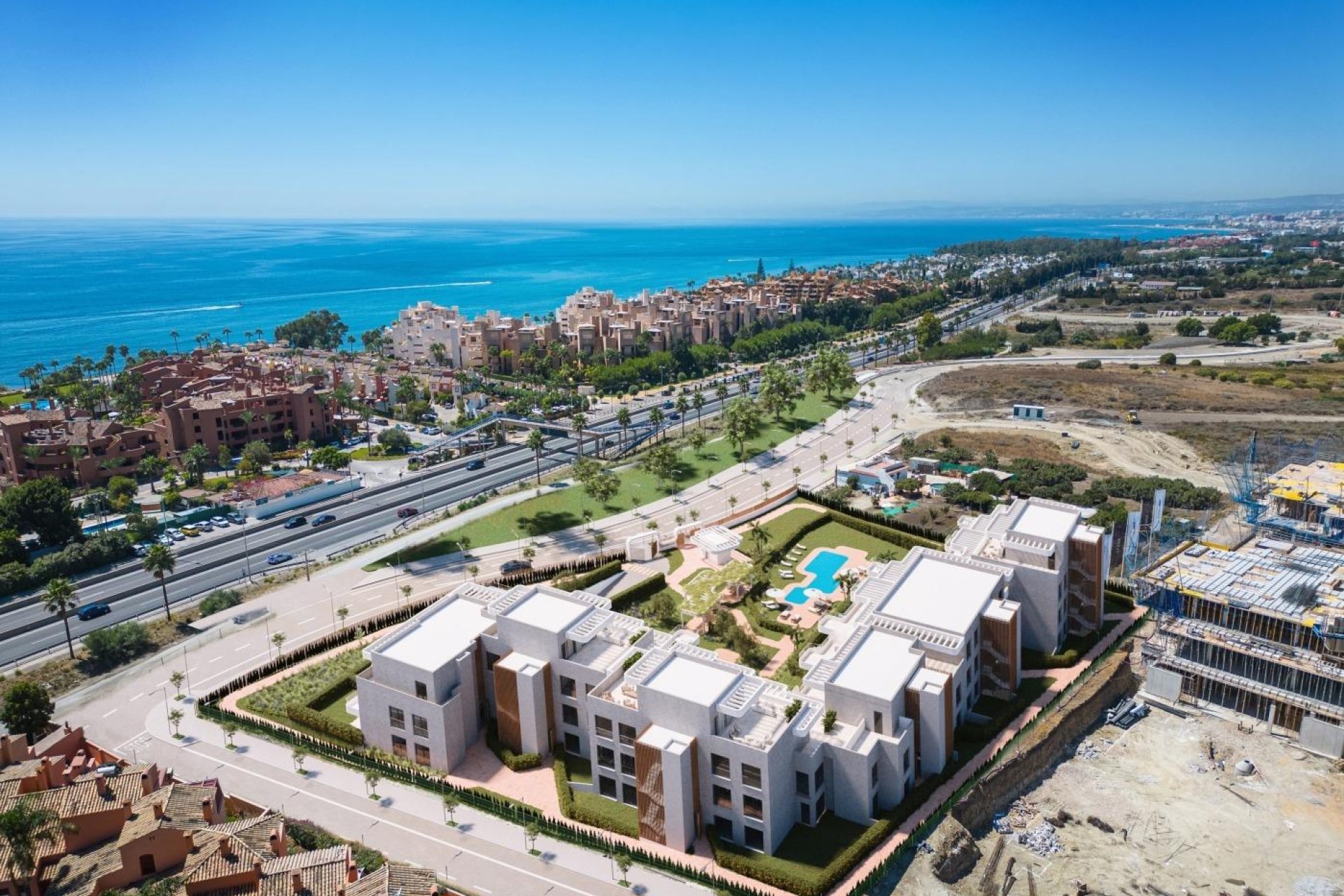Obra nueva - Ático -
Estepona - Reinoso
