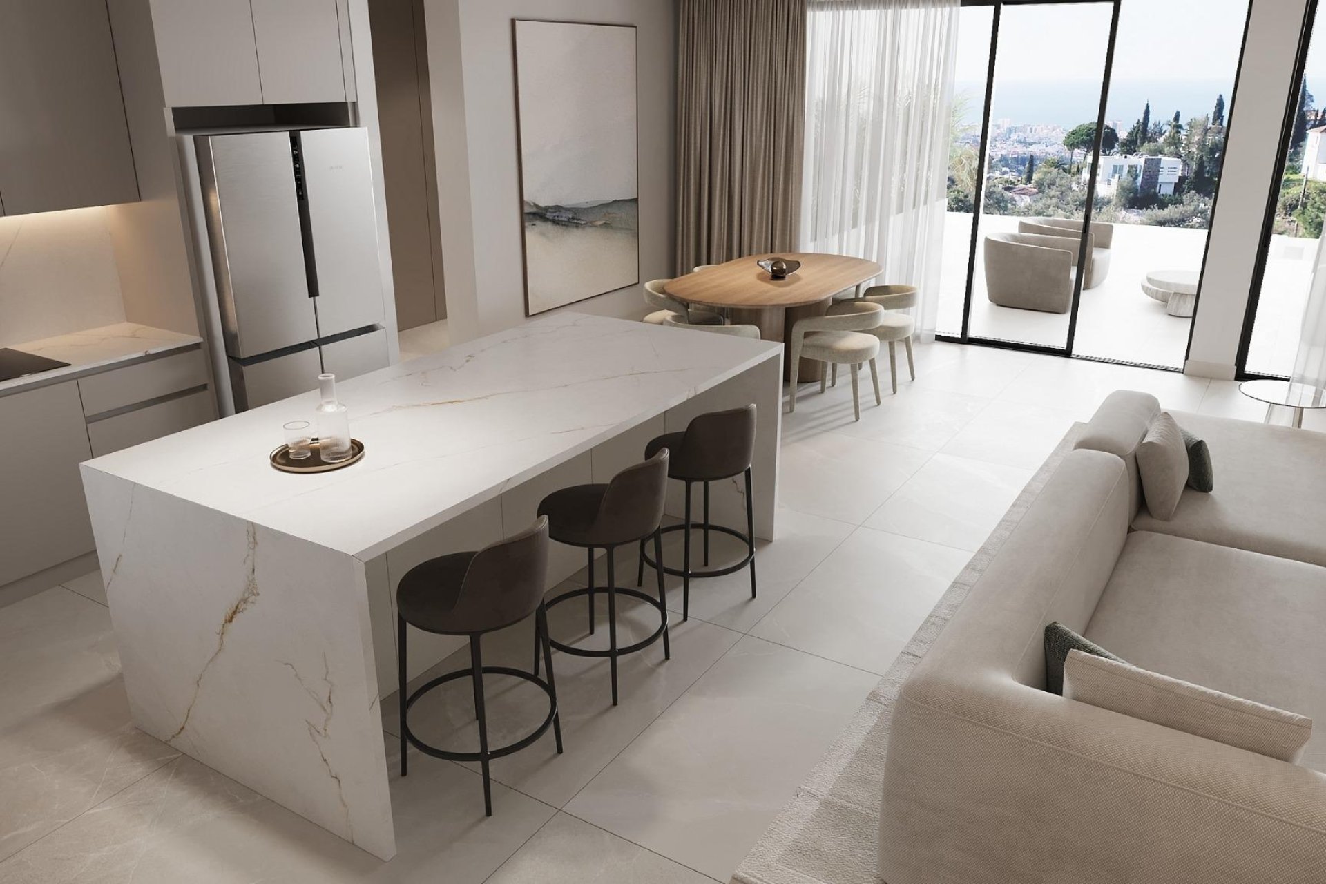 Obra nueva - Ático -
Estepona - Resinera Voladilla