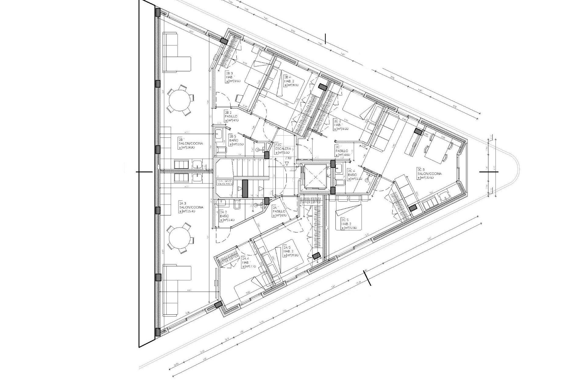 Obra nueva - Ático -
Mazarron - pueblo