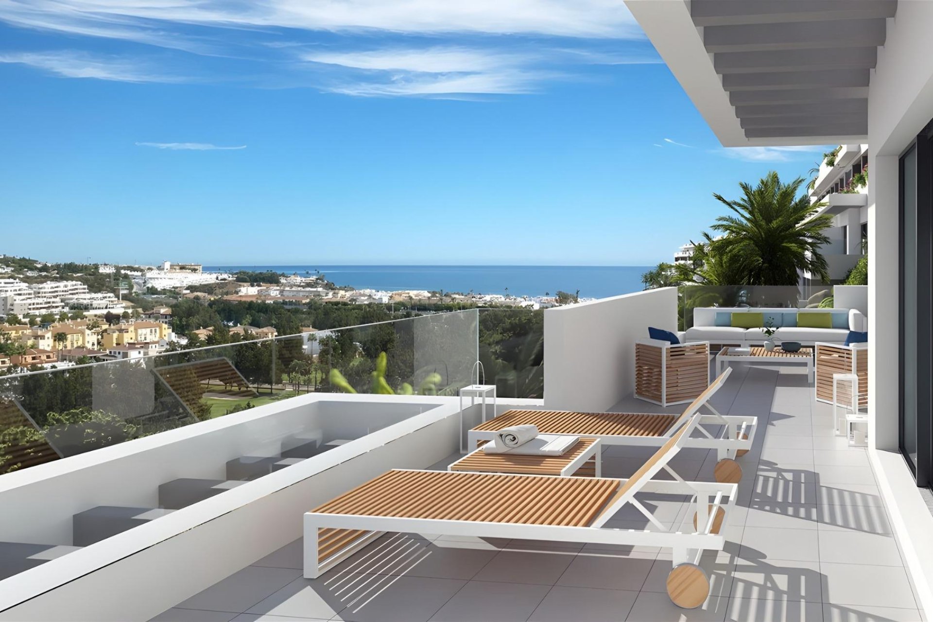 Obra nueva - Ático -
Mijas - La Noria Golf