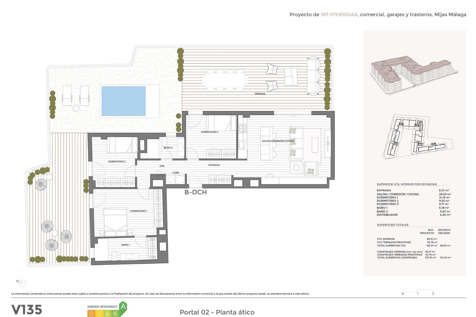 Obra nueva - Ático -
Mijas - pueblo