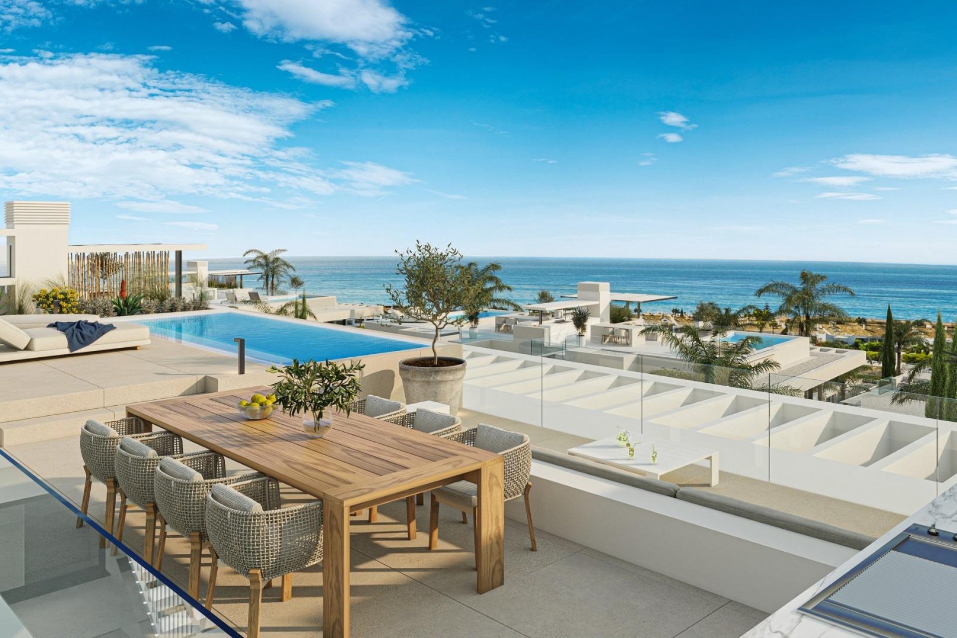Obra nueva - Bungalow -
Marbella - Santa Clara Golf