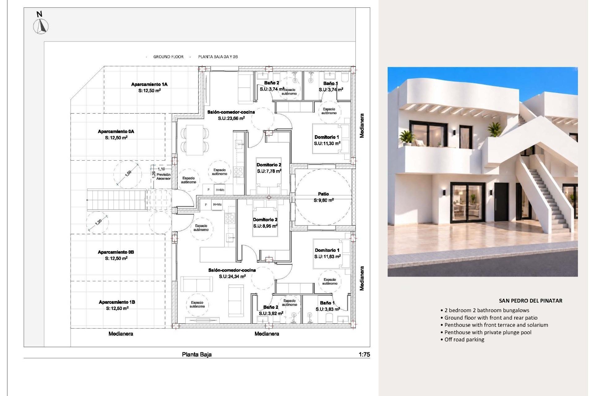 Obra nueva - Bungalow -
San Pedro del Pinatar - Los Peñascos