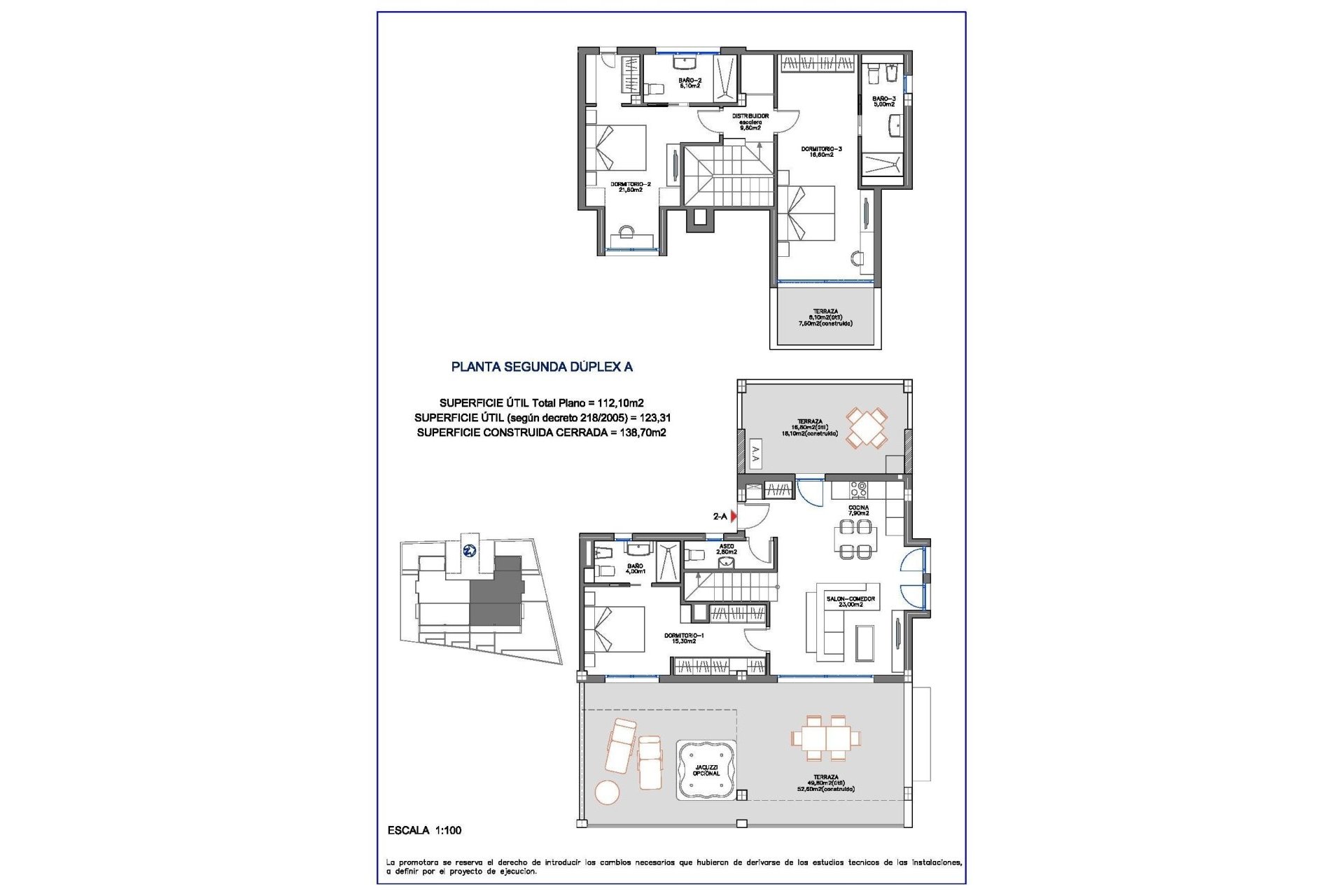Obra nueva - Duplex Penthouse -
Benalmádena - Nueva Torrequebrada