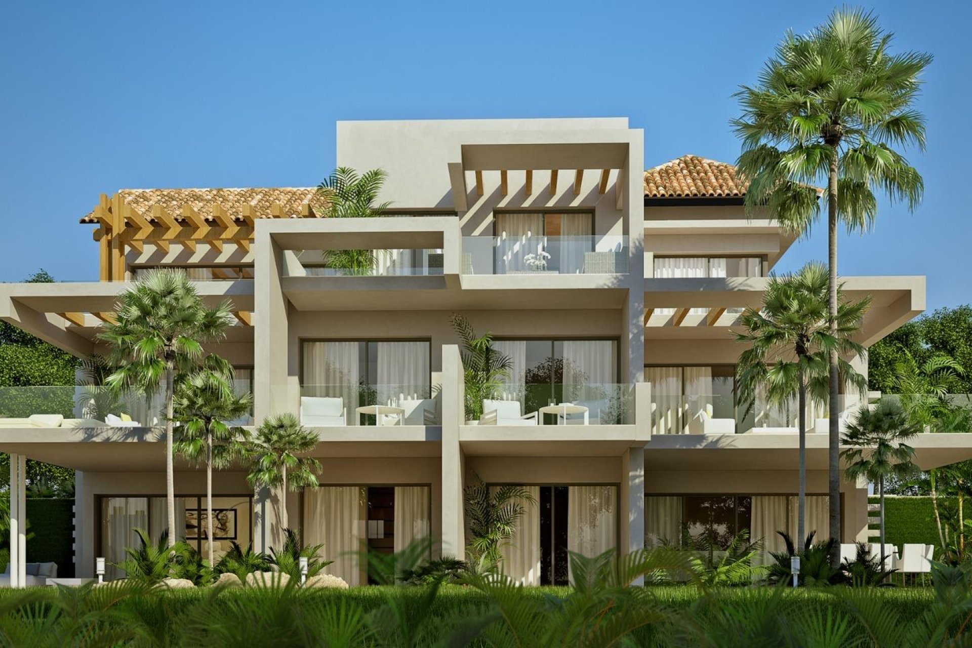 Obra nueva - Ground floor apartment -
Benahavís - Parque Botanico