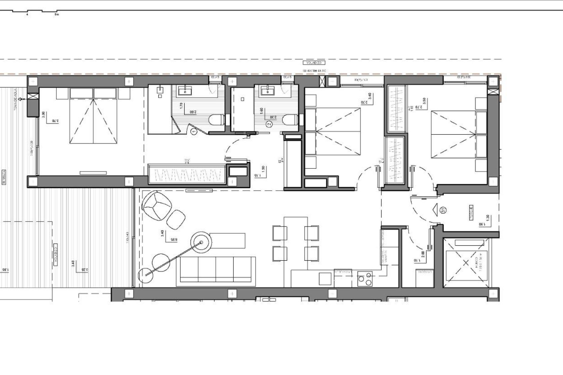 Obra nueva - Ground floor apartment -
Benitachell - Cumbre Del Sol