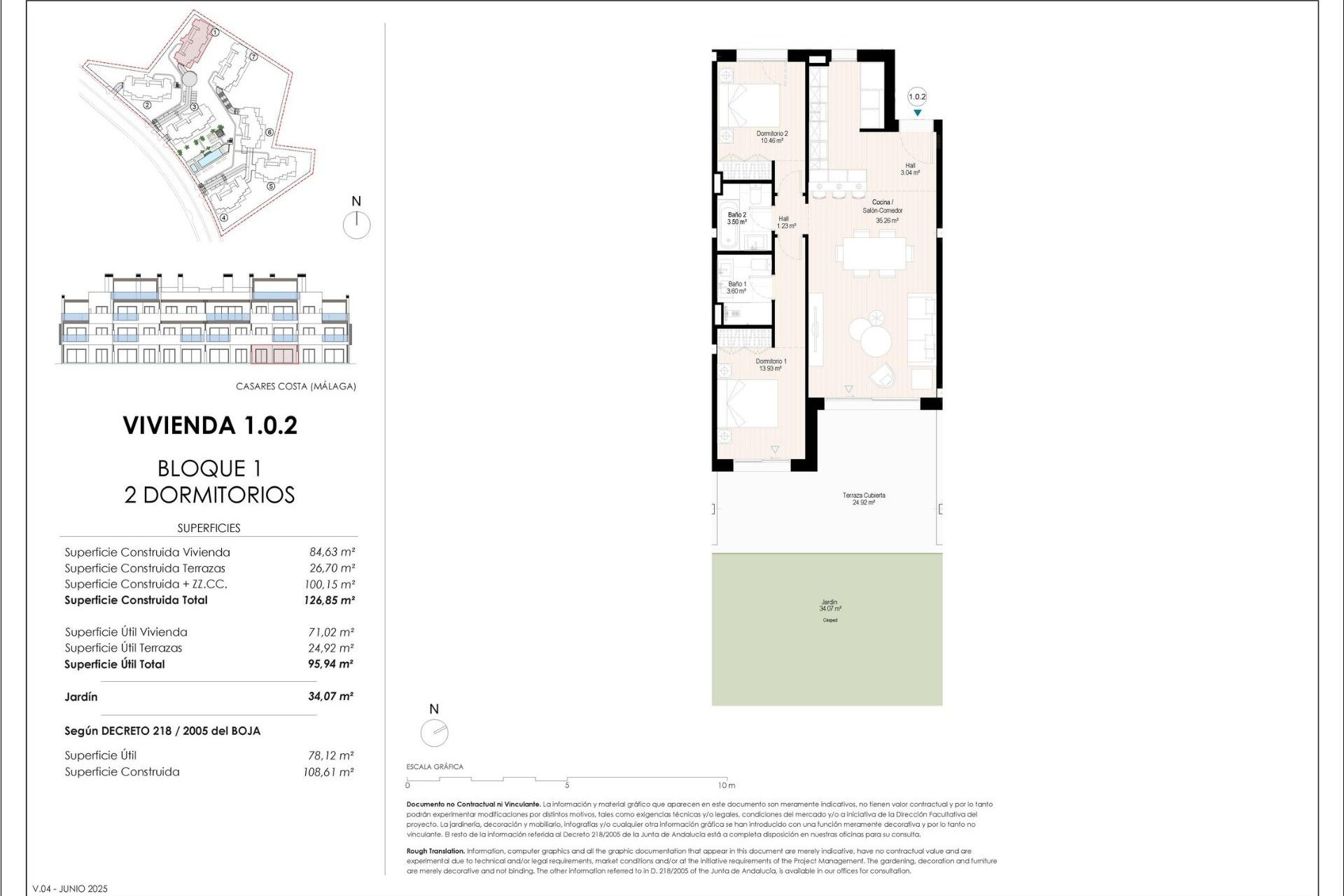 Obra nueva - Ground floor apartment -
Casares - Doña Julia Golf