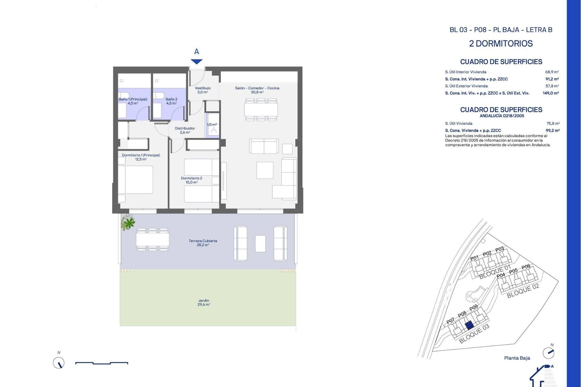 Obra nueva - Ground floor apartment -
Casares - Doña Julia