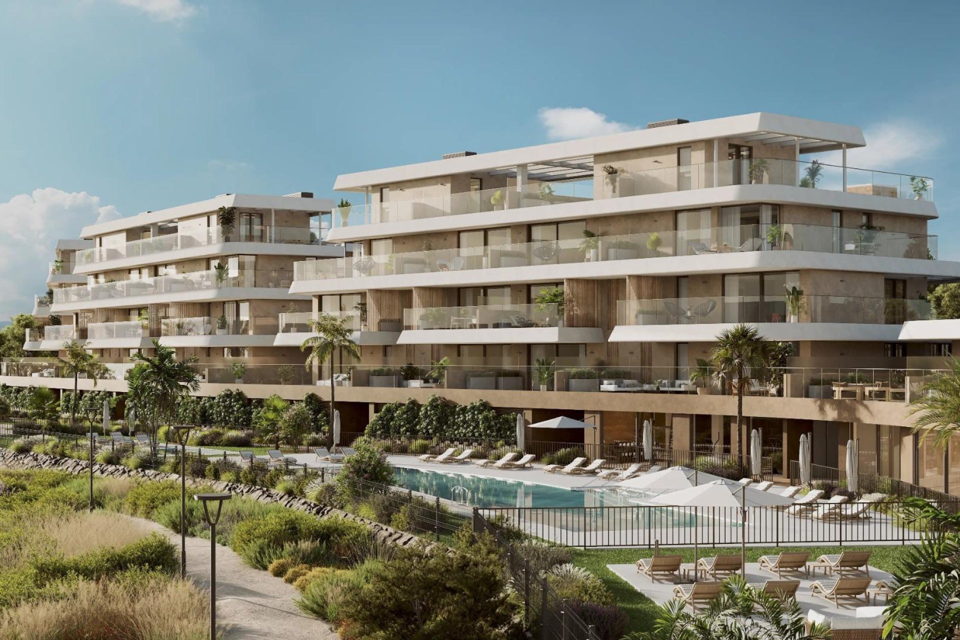 Obra nueva - Ground floor apartment -
Estepona - Buenas Noches