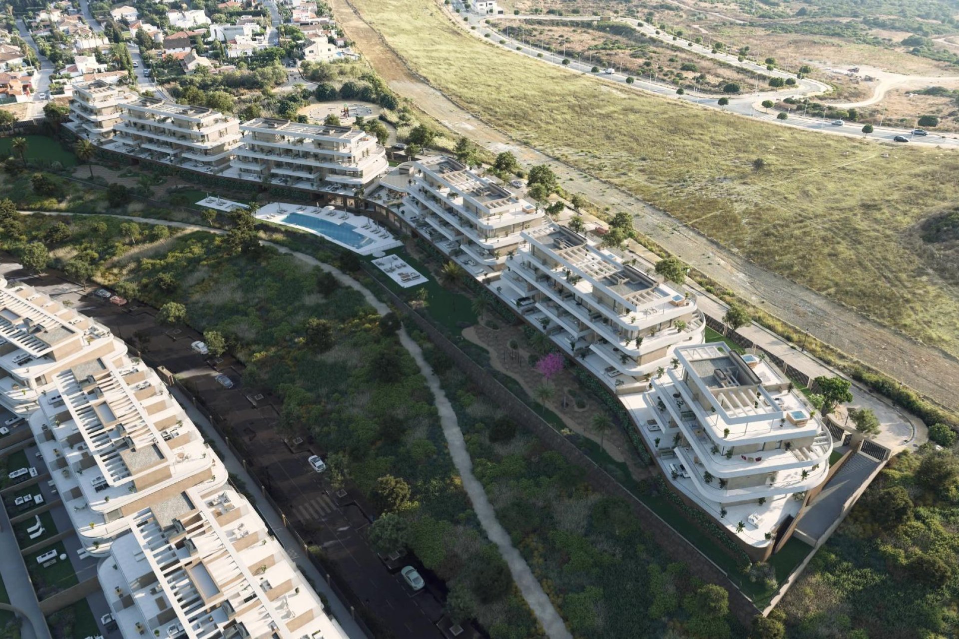 Obra nueva - Ground floor apartment -
Estepona - Buenas Noches