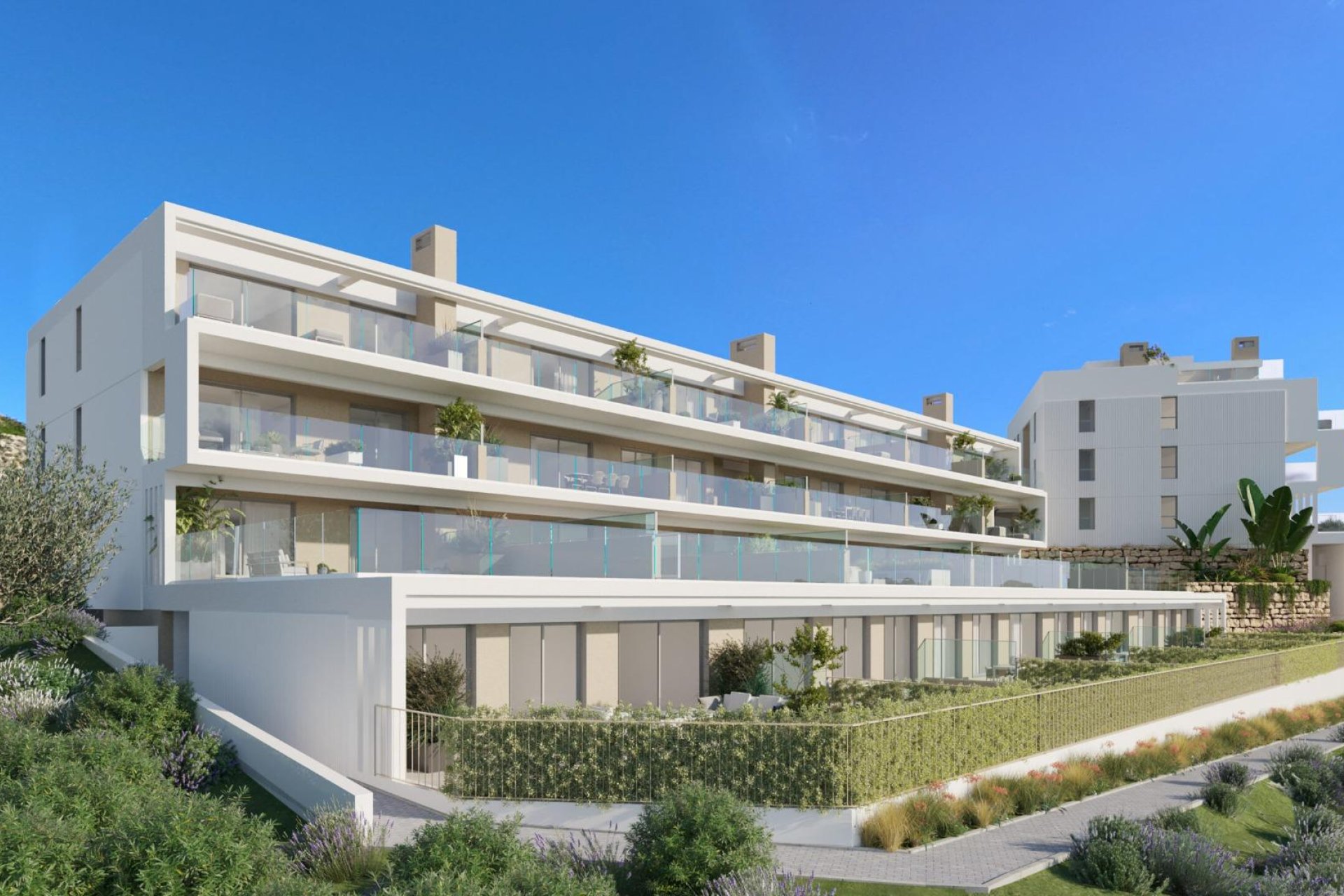 Obra nueva - Ground floor apartment -
Estepona - Cancelada
