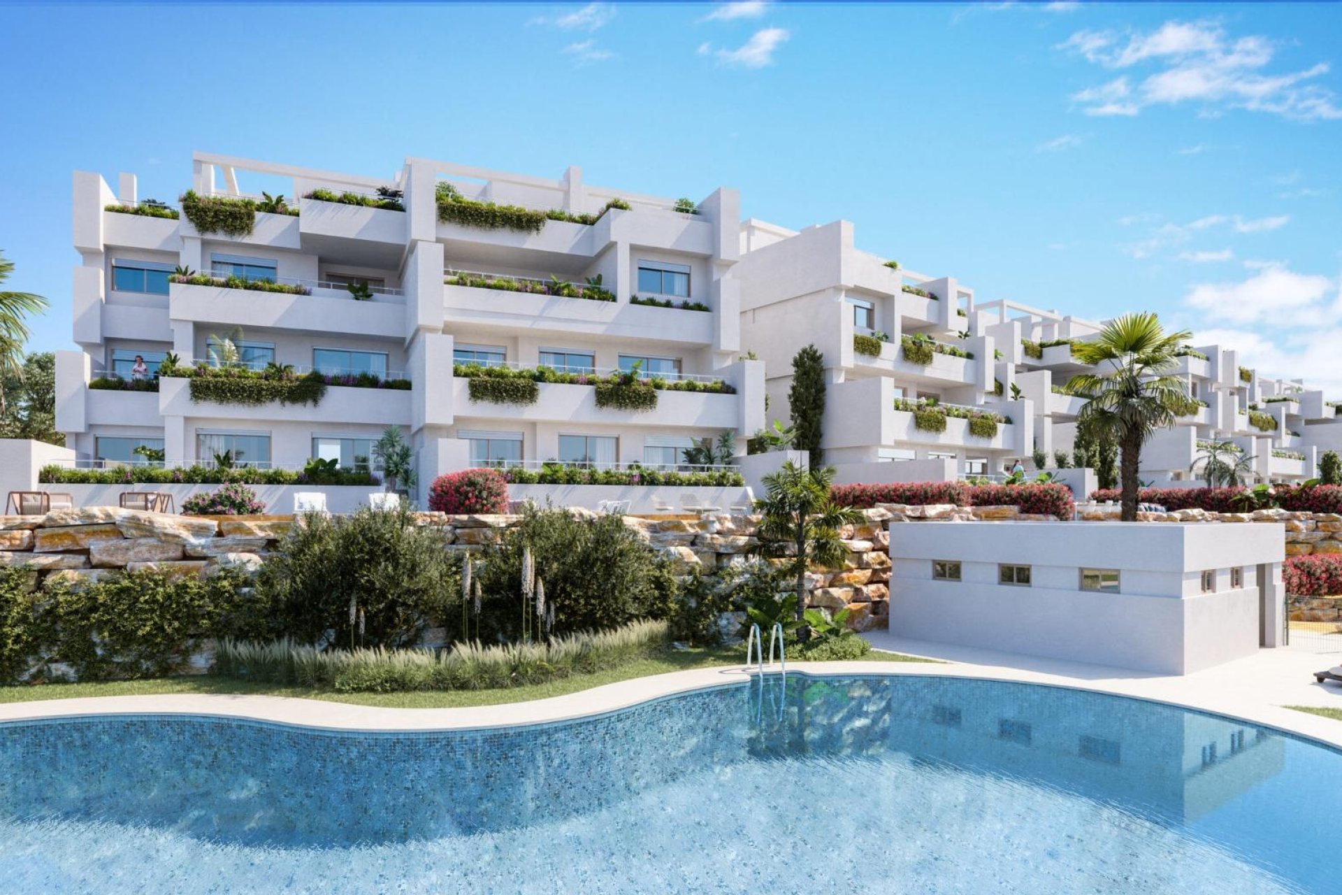 Obra nueva - Ground floor apartment -
Estepona - Estepona Golf