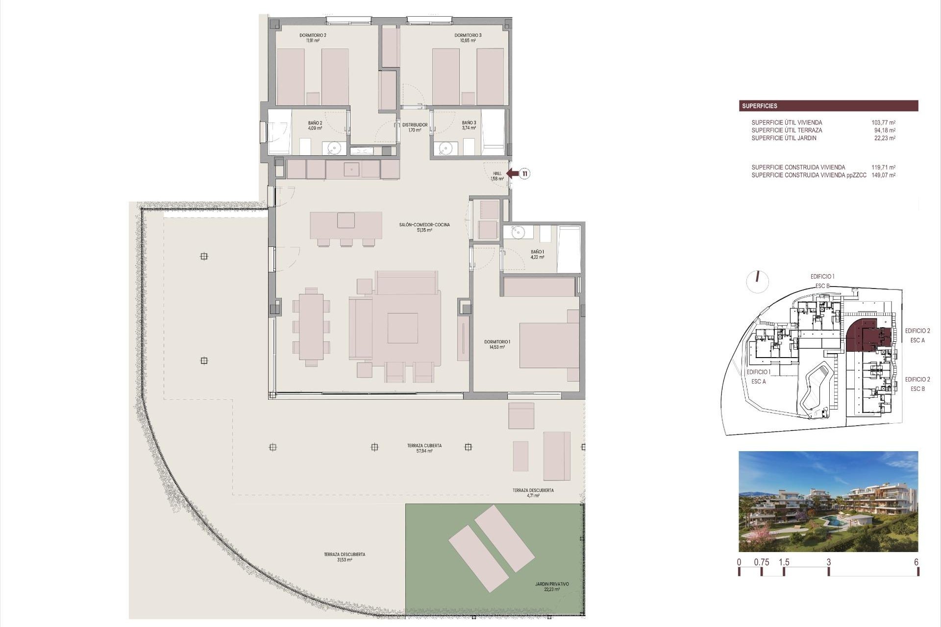 Obra nueva - Ground floor apartment -
Estepona - Flamingos Golf