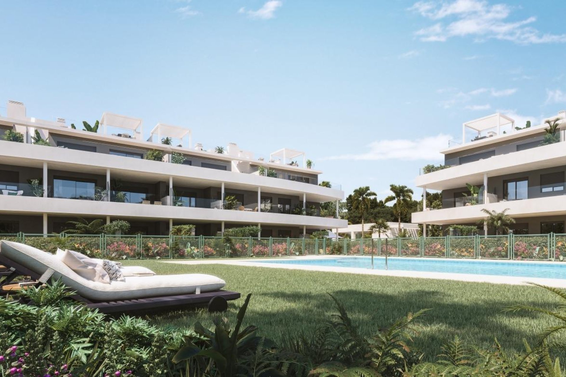 Obra nueva - Ground floor apartment -
Estepona - La Gaspara