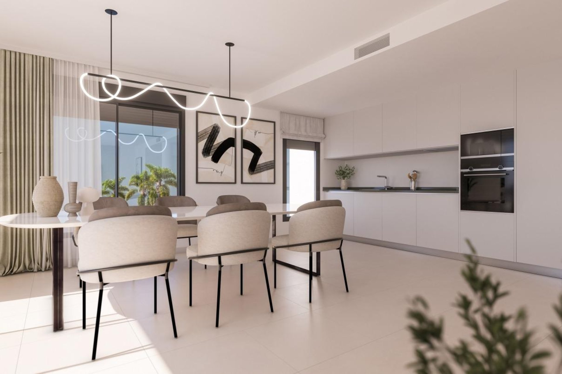 Obra nueva - Ground floor apartment -
Estepona - La Gaspara