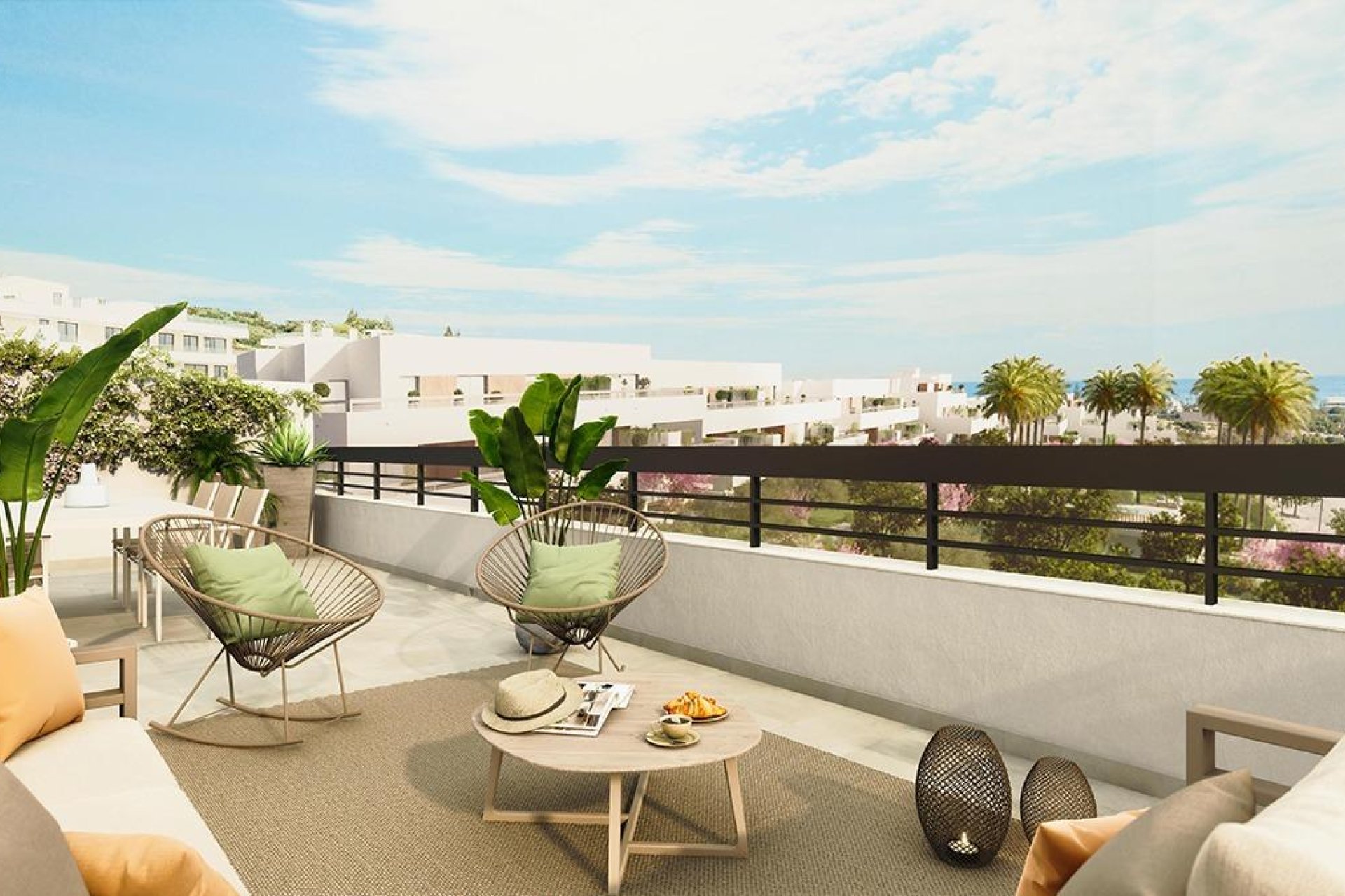 Obra nueva - Ground floor apartment -
Estepona - La Gaspara