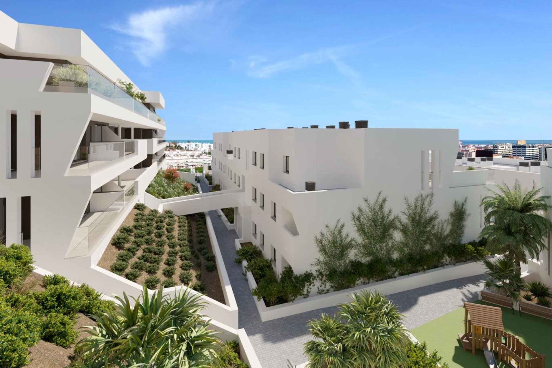 Obra nueva - Ground floor apartment -
Estepona - Parque Central