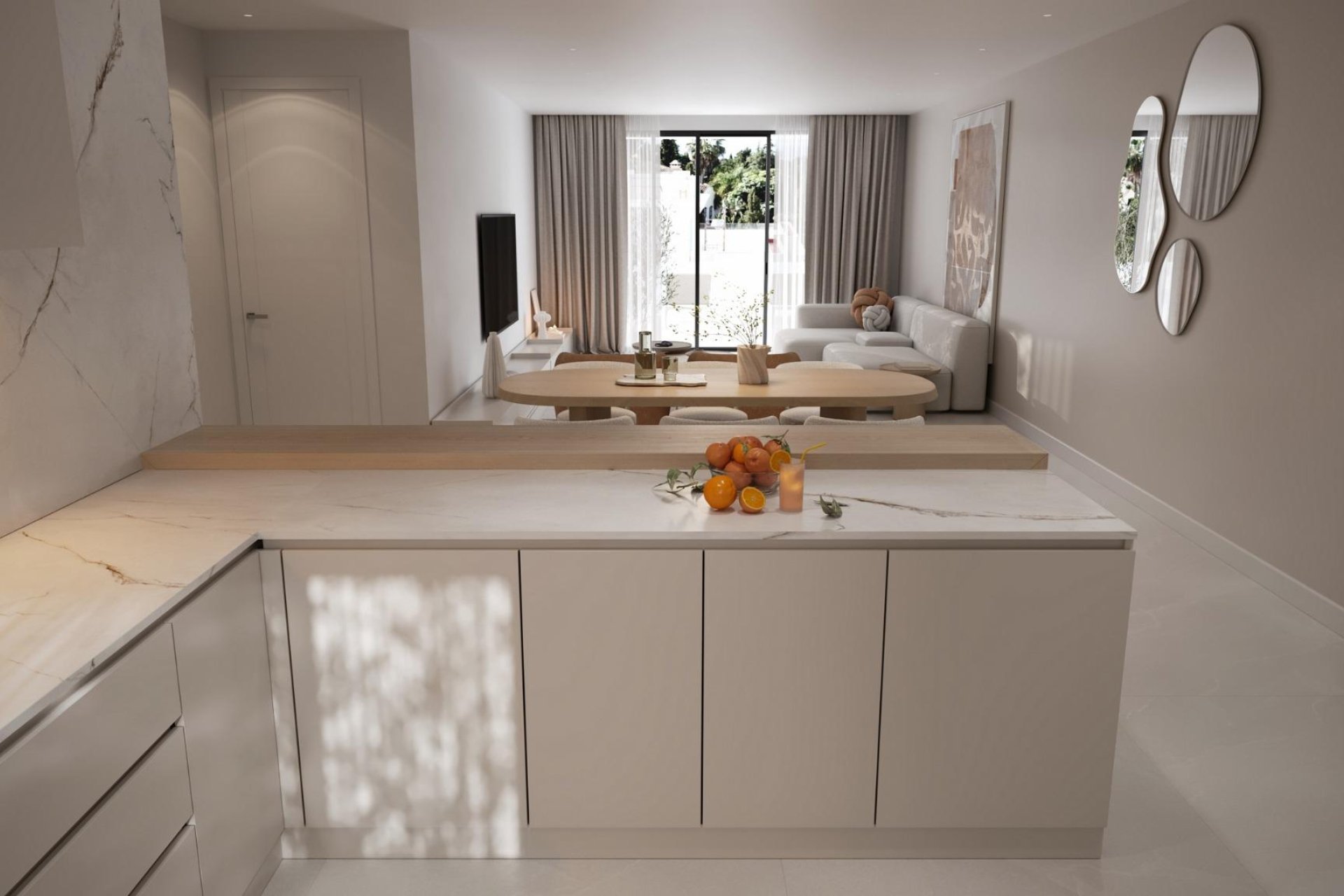 Obra nueva - Ground floor apartment -
Estepona - Resinera Voladilla