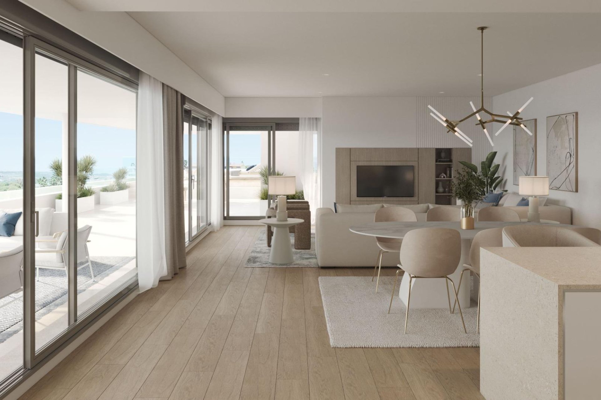 Obra nueva - Ground floor apartment -
Estepona - Urb. La Gaspara