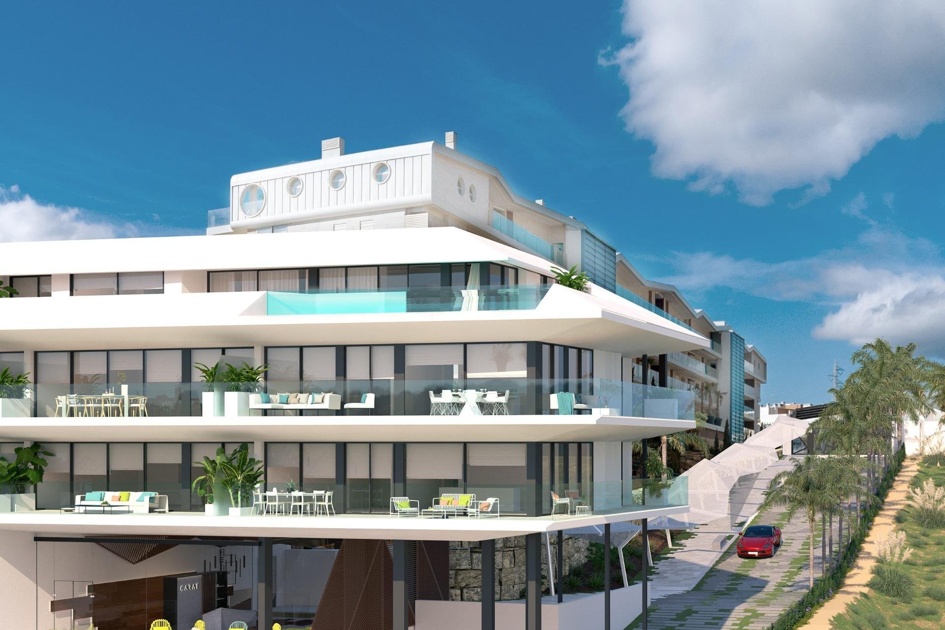 Obra nueva - Ground floor apartment -
Fuengirola - El Higuerón